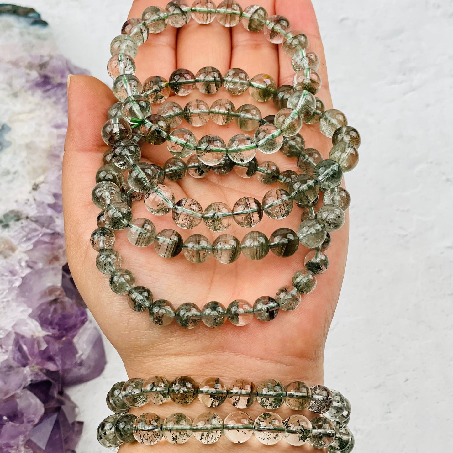 Lodalite Round Bead Bracelets - High Quality -