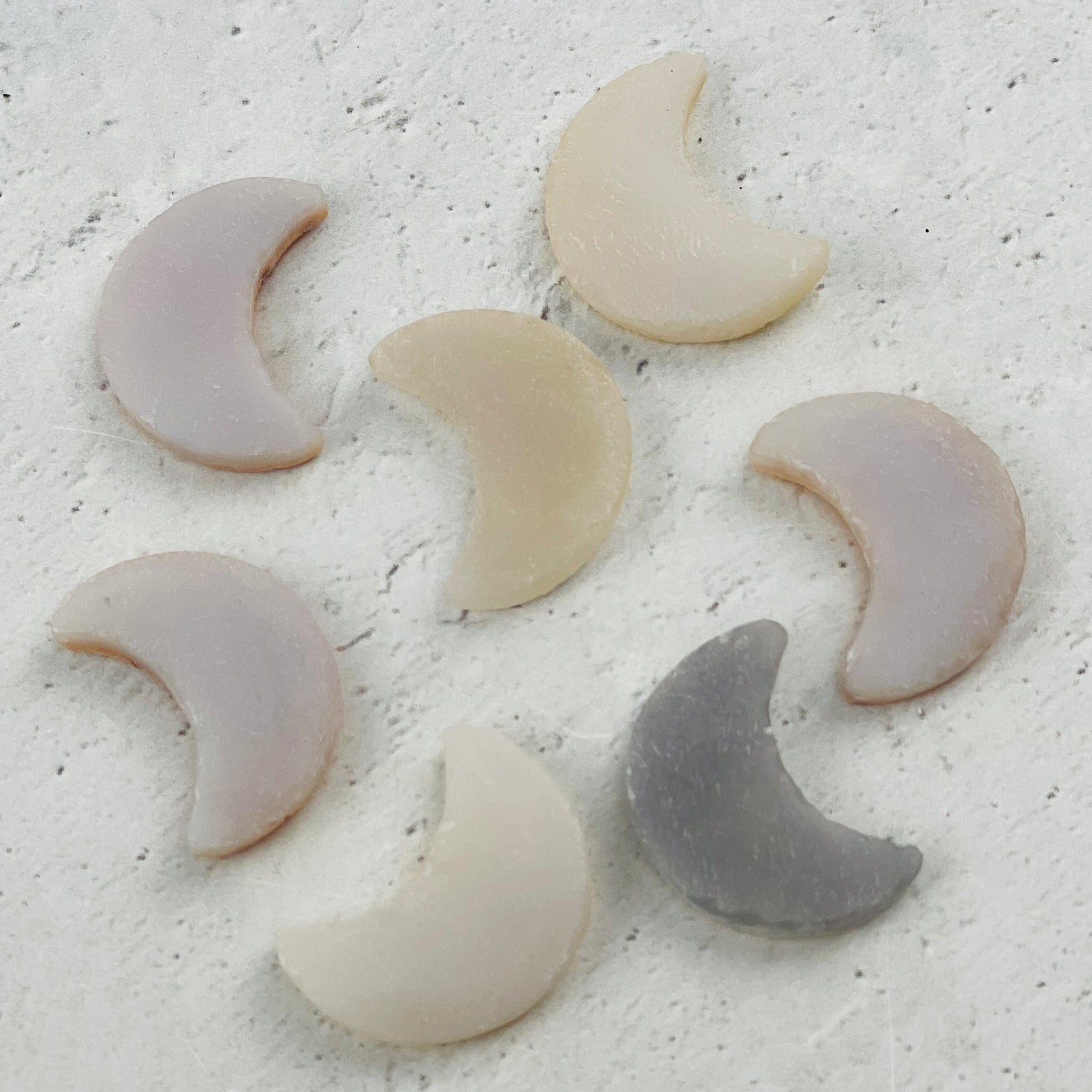 back side of the moons are natural 