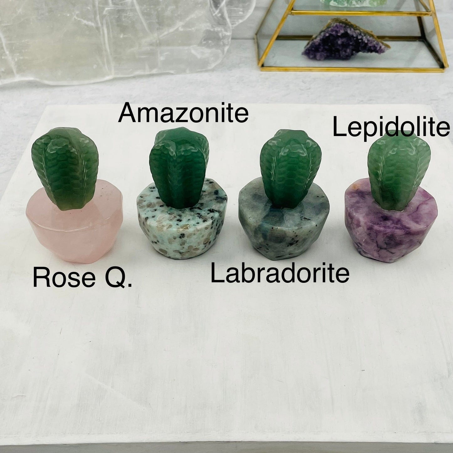 Cactus Crystals - You Choose Stone -
