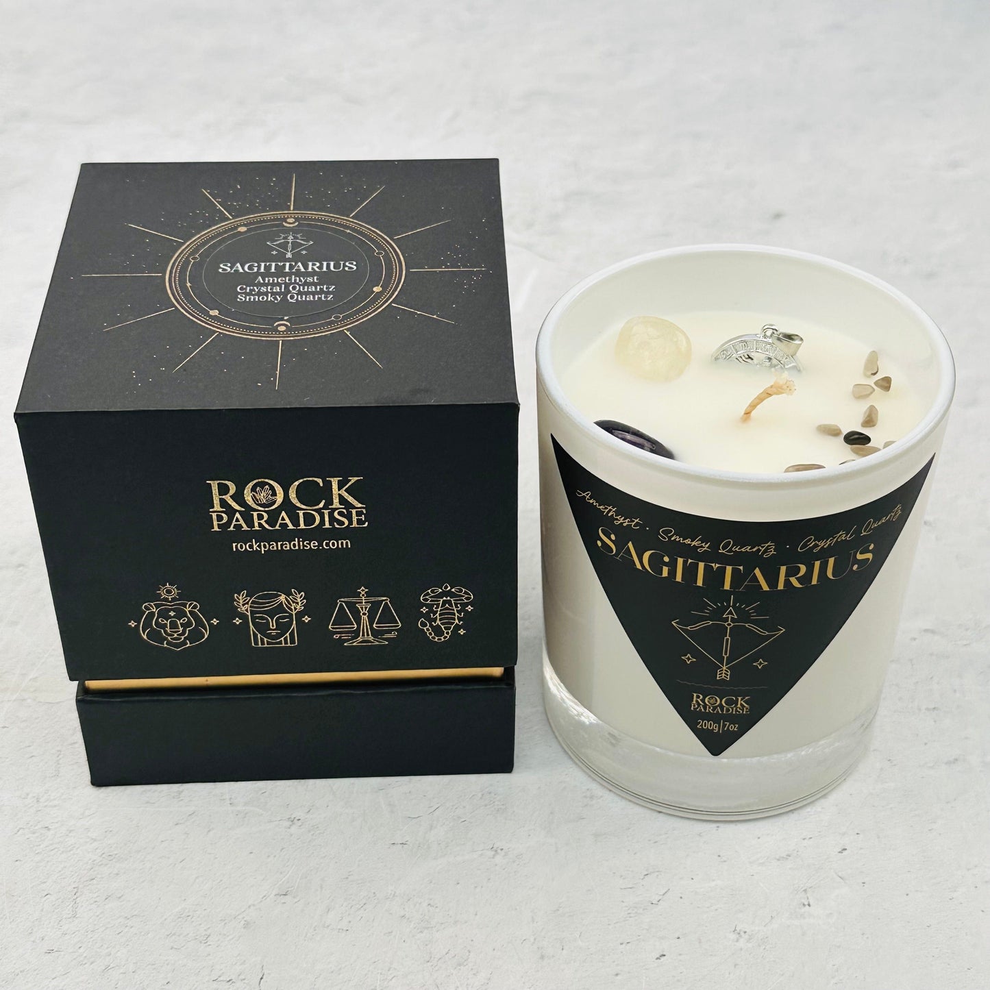Aromatherapy Zodiac Candles available in sagittarius 