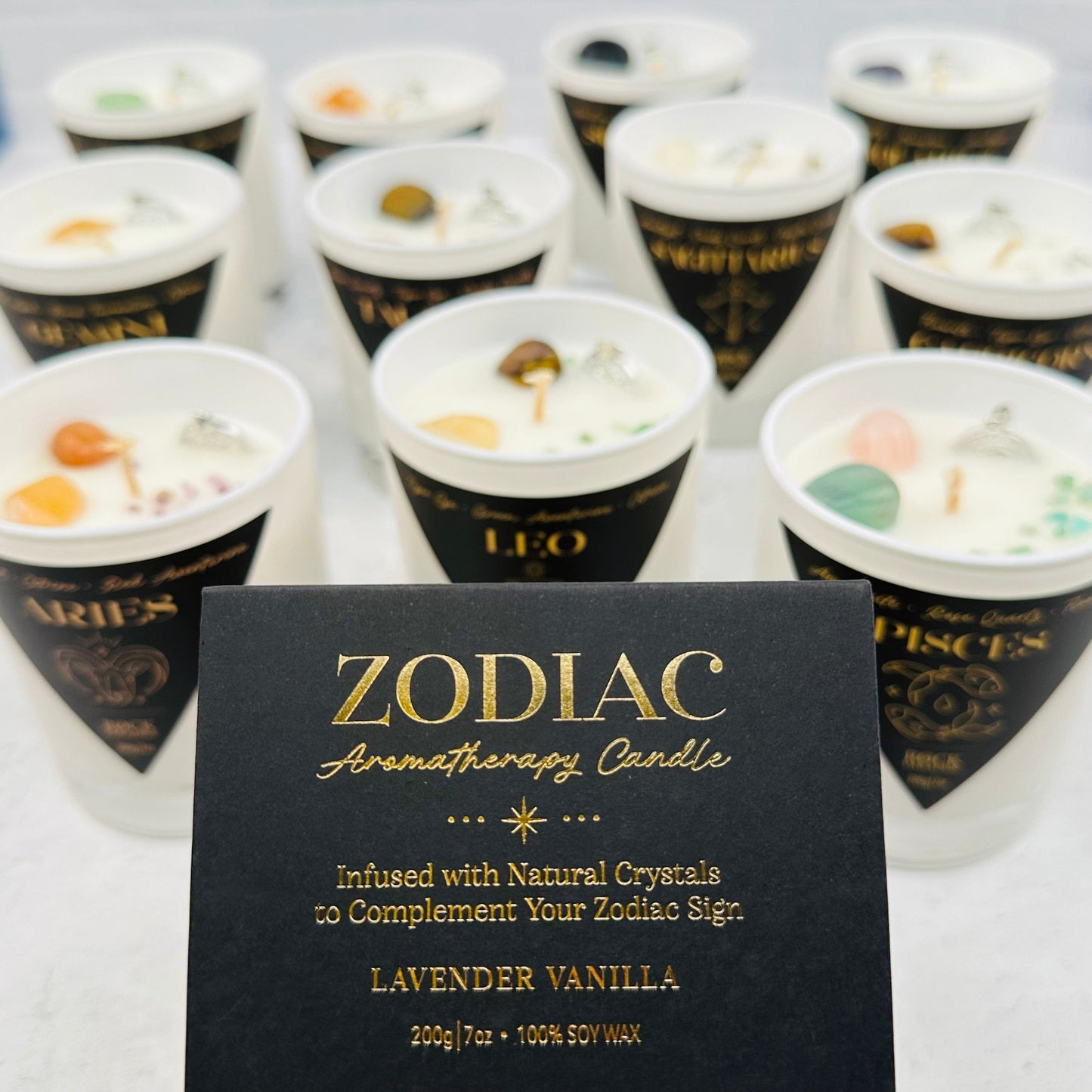 Aromatherapy Zodiac Candles