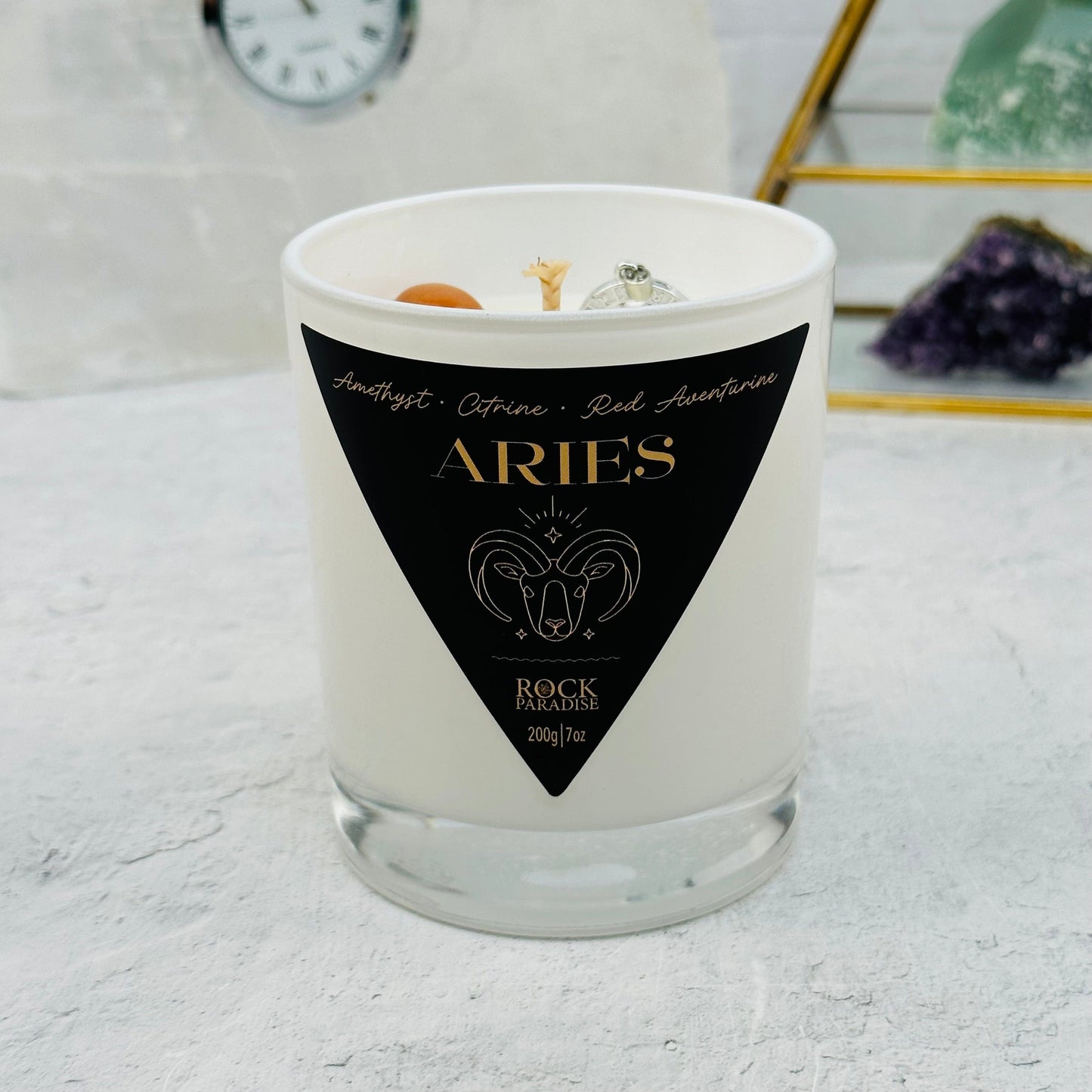candle displayed as home decor 