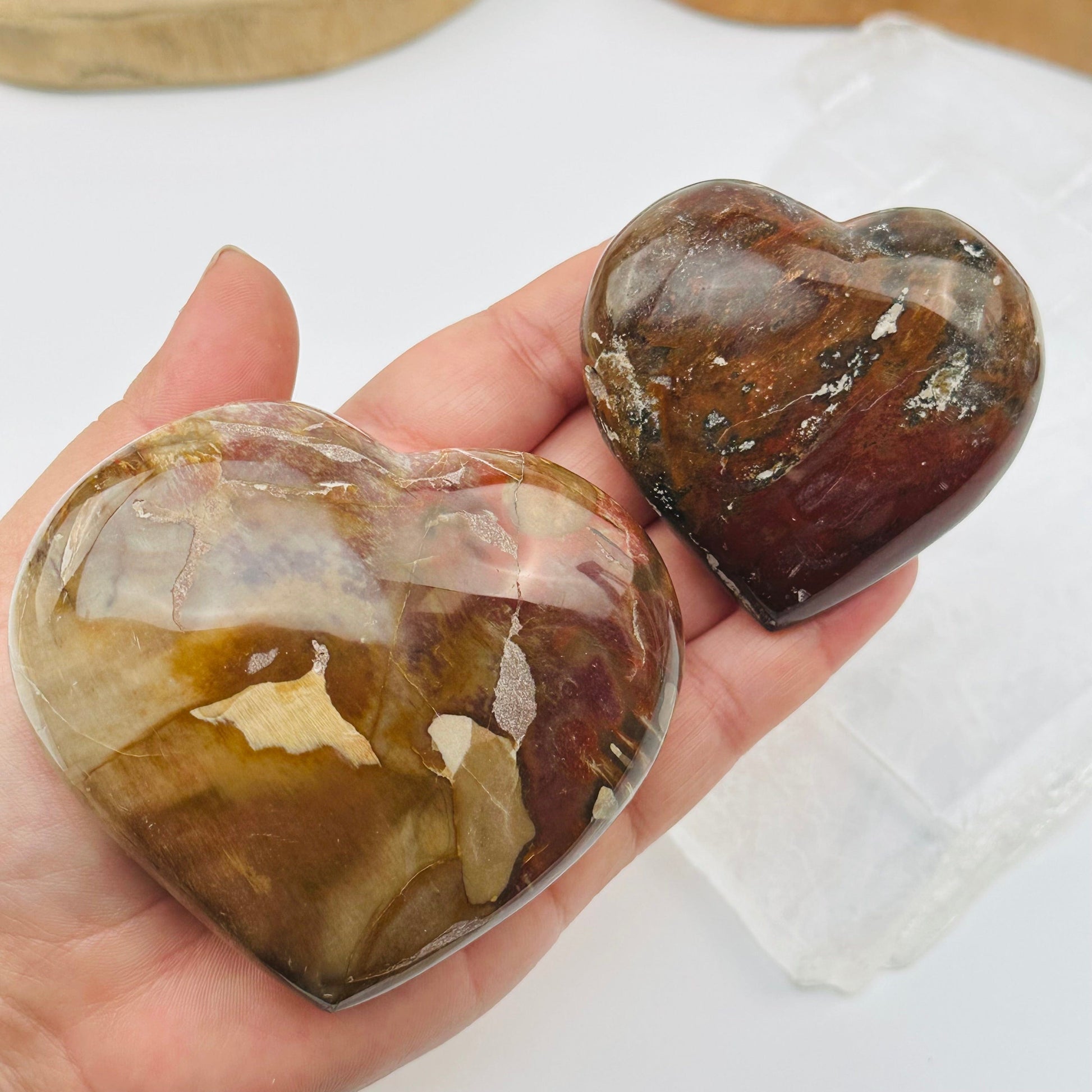heart in hand for size reference 