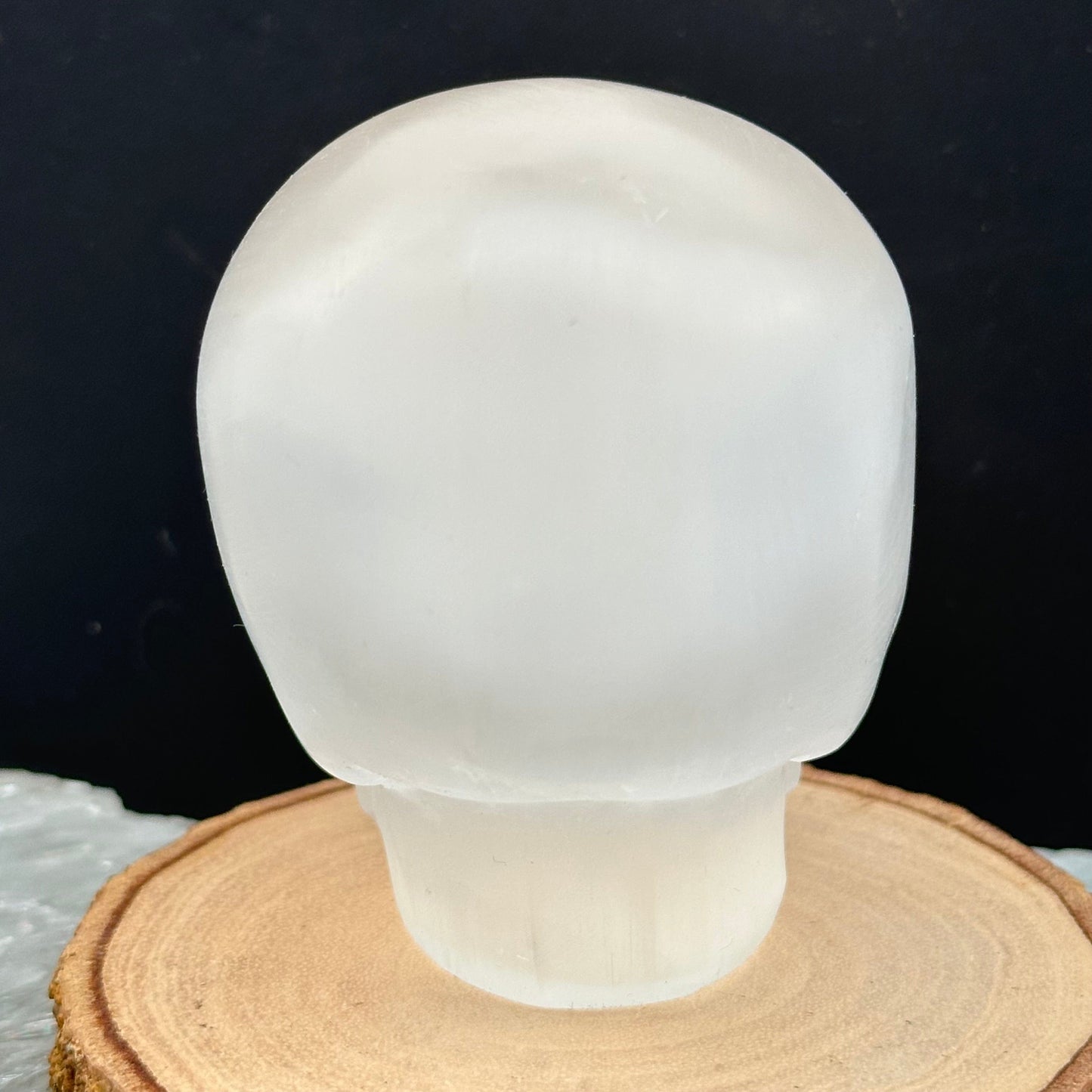 back side of the crystal skull