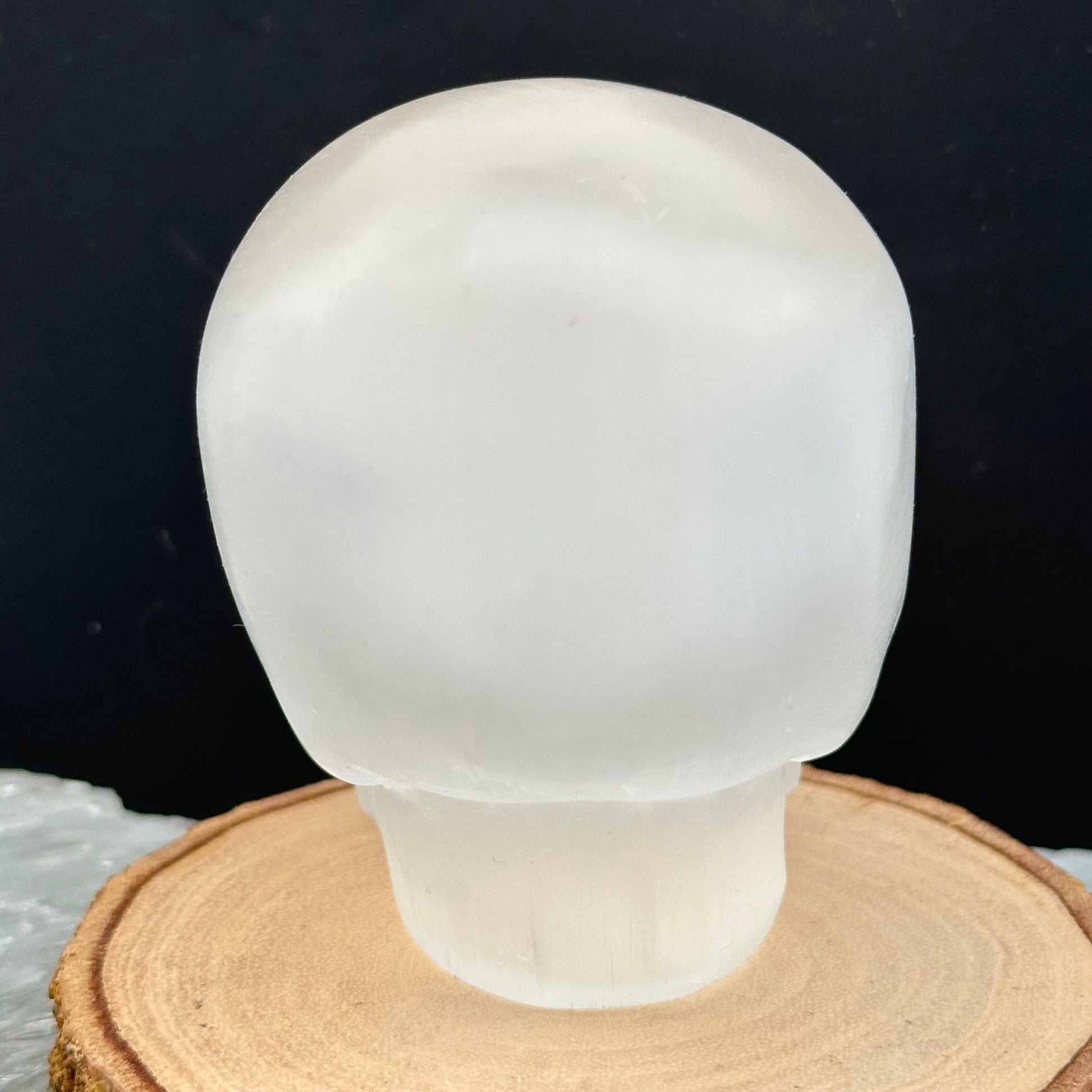 back side of the crystal skull