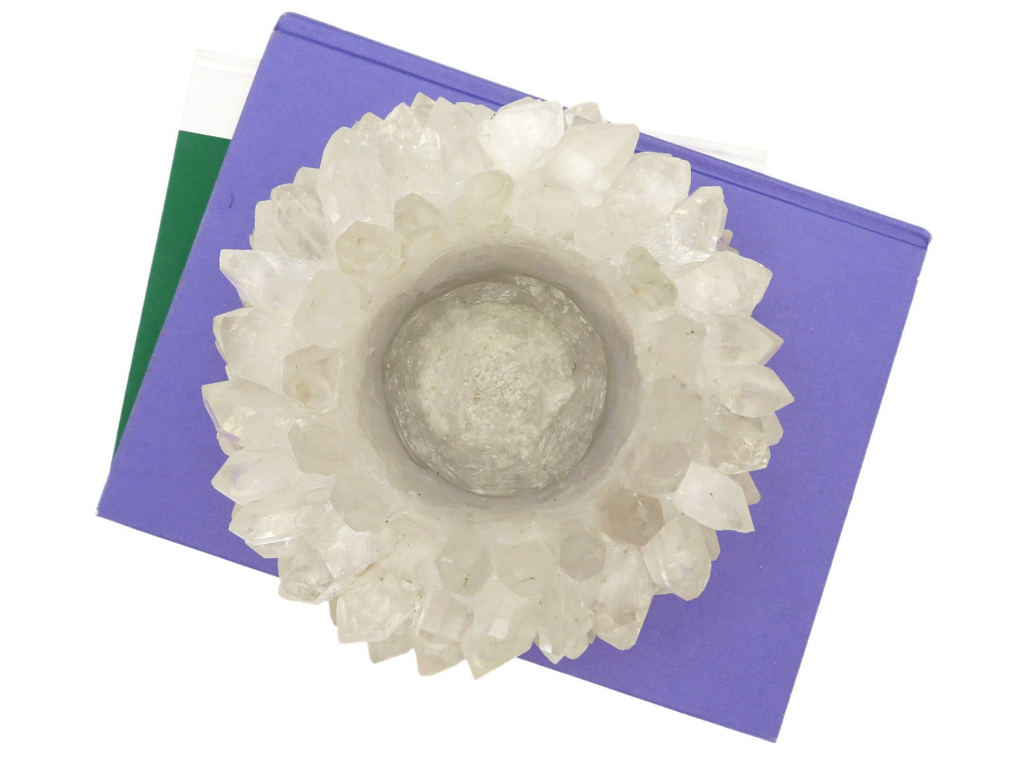 Crystal Point Planter - You Choose the Gemstone
