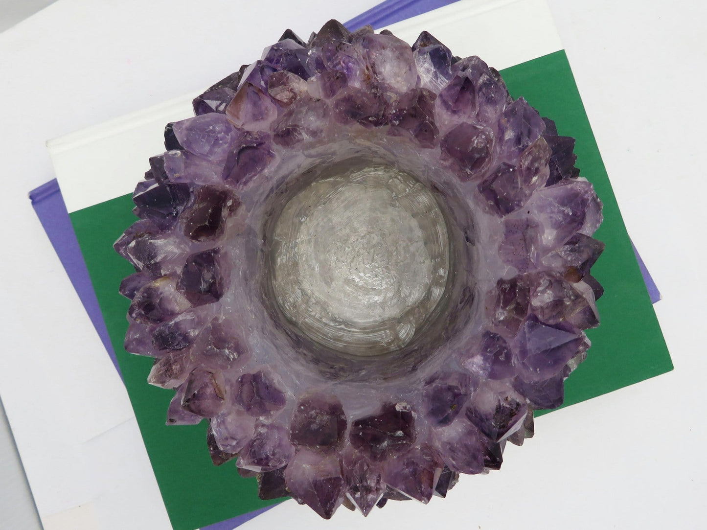 Crystal Point Planter - You Choose the Gemstone