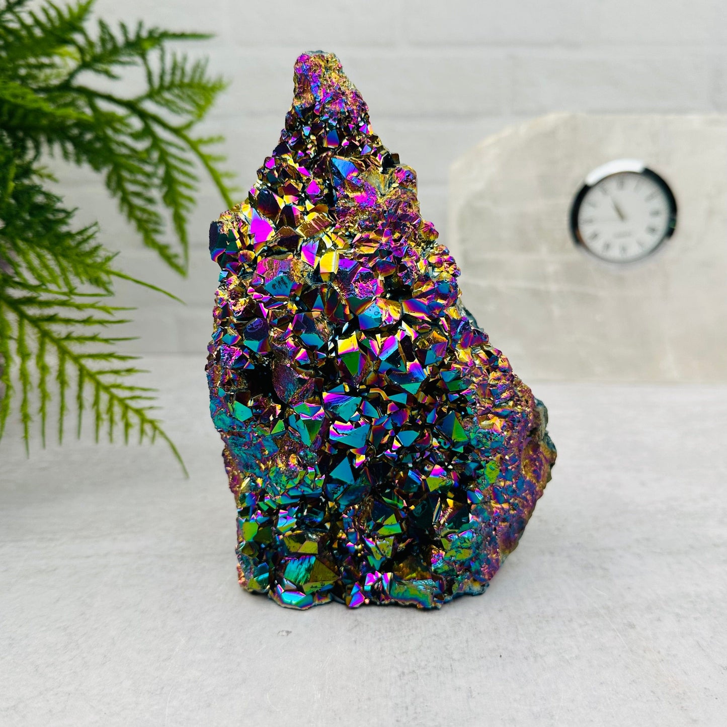 large cluster displayed as home decor 