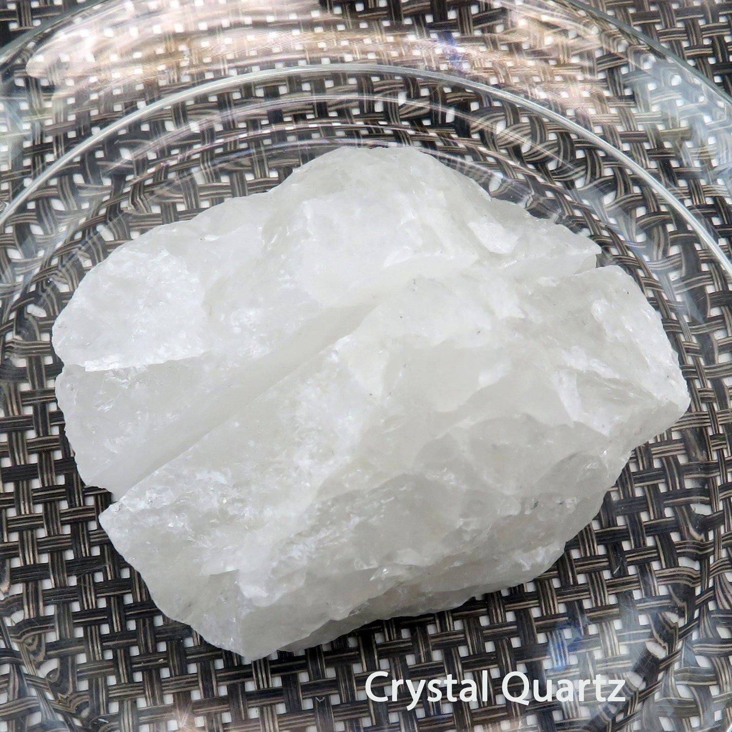 Products Natural Stone Place Card Holder - crystal quartz