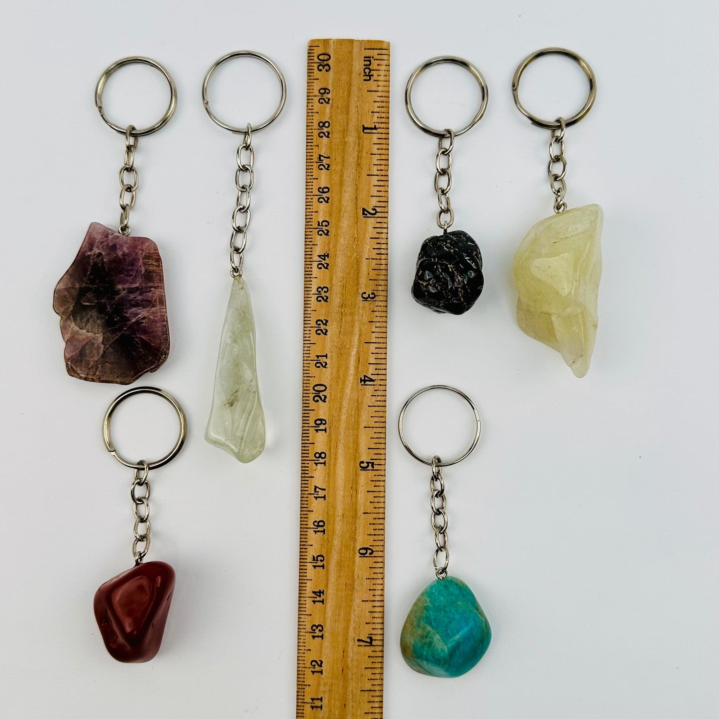Tumbled Crystal Keychains – Energy You Can Carry