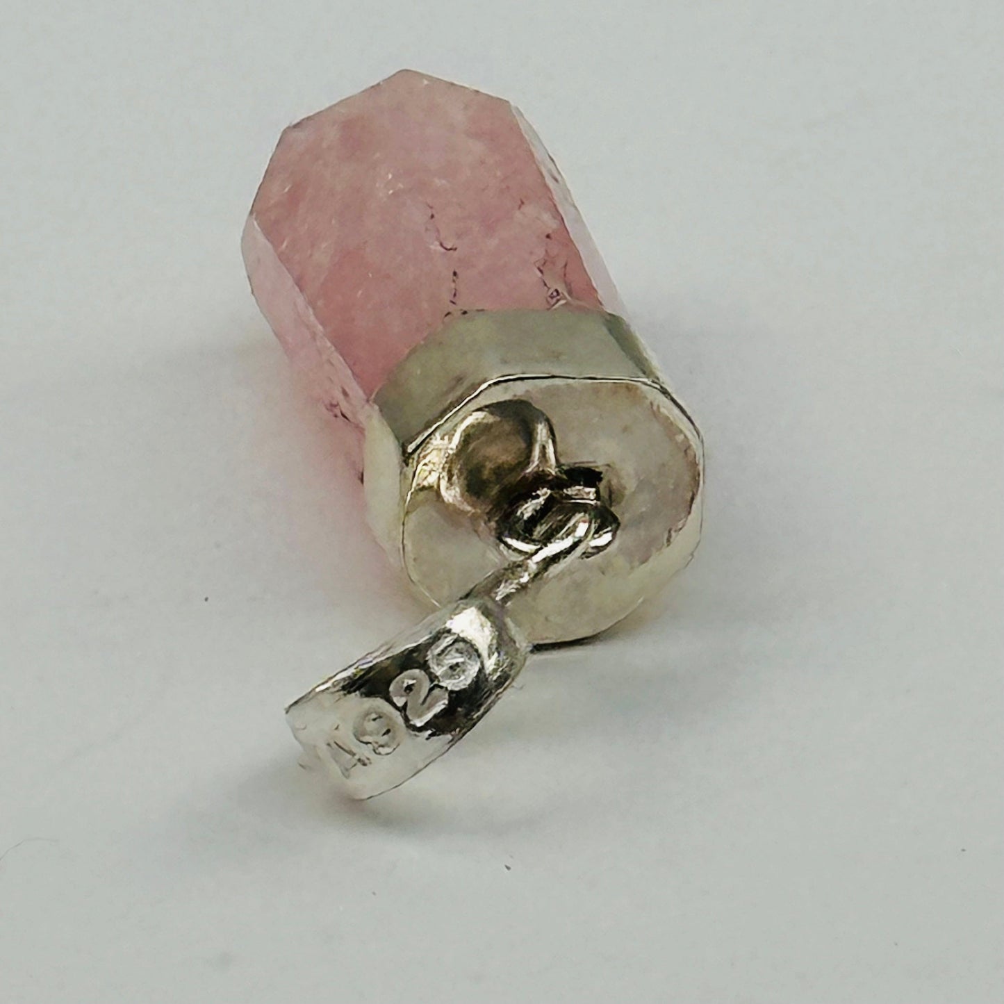 close up of the sterling silver cap 