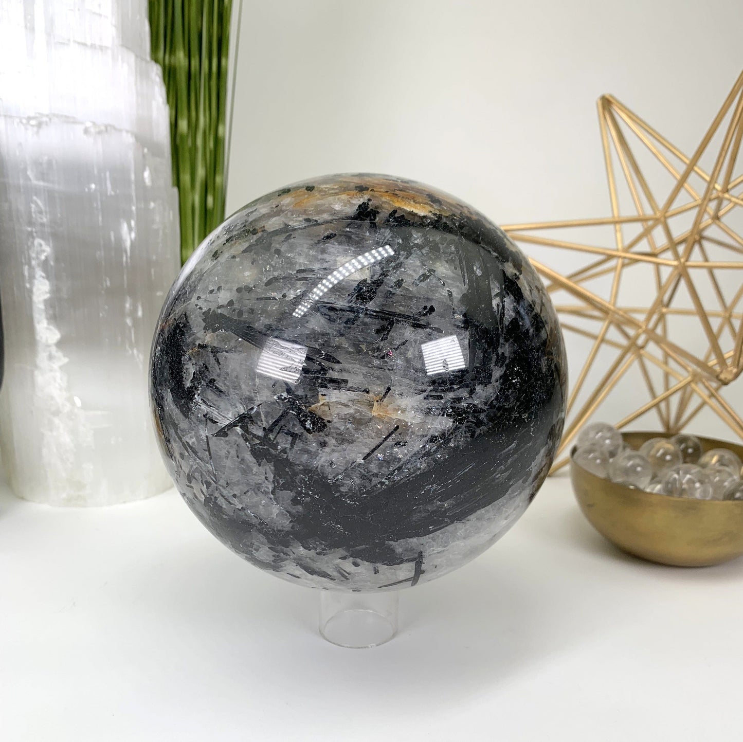 Picture of the back side of the sphere.
