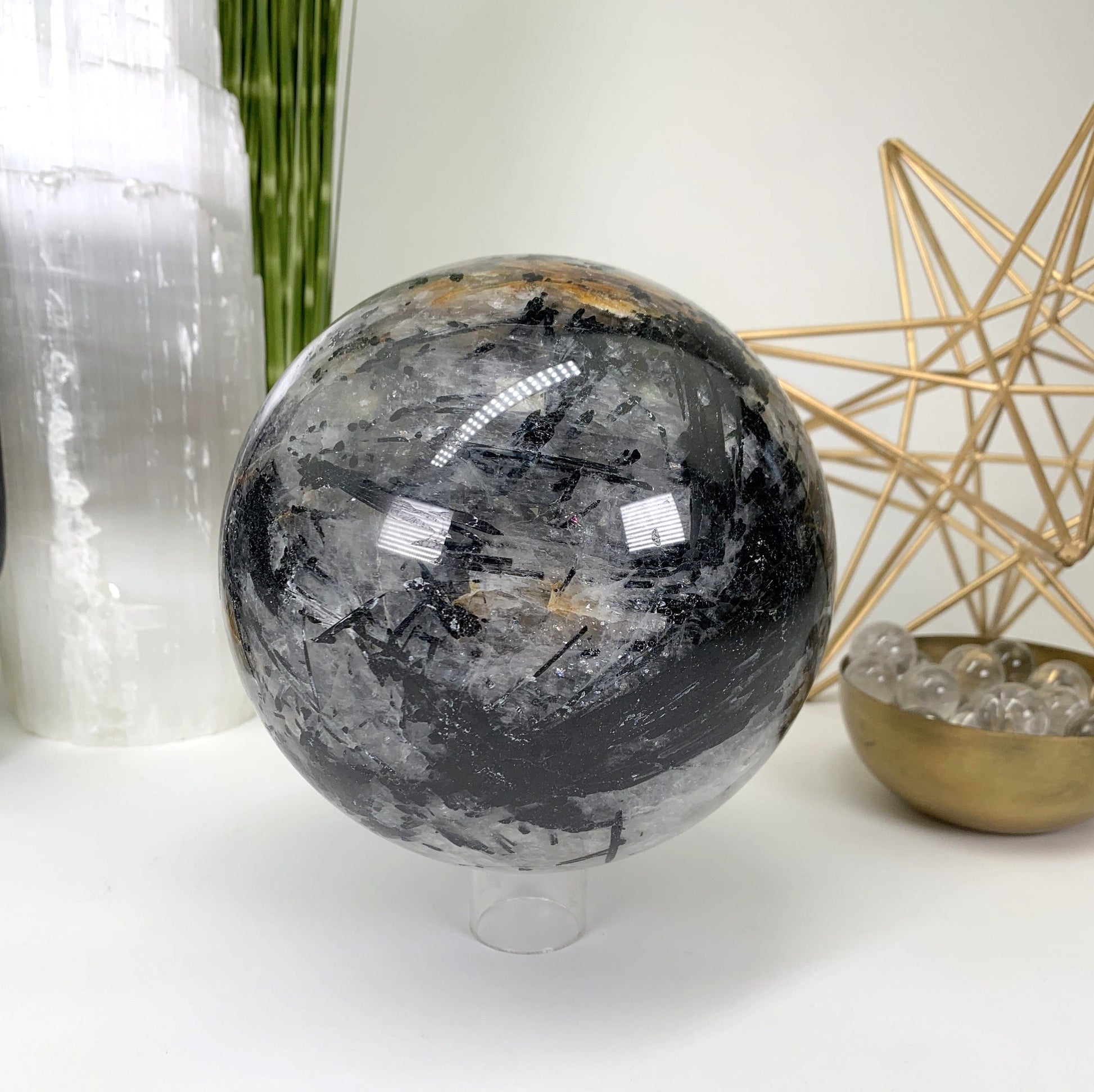 Picture of the back side of the sphere.