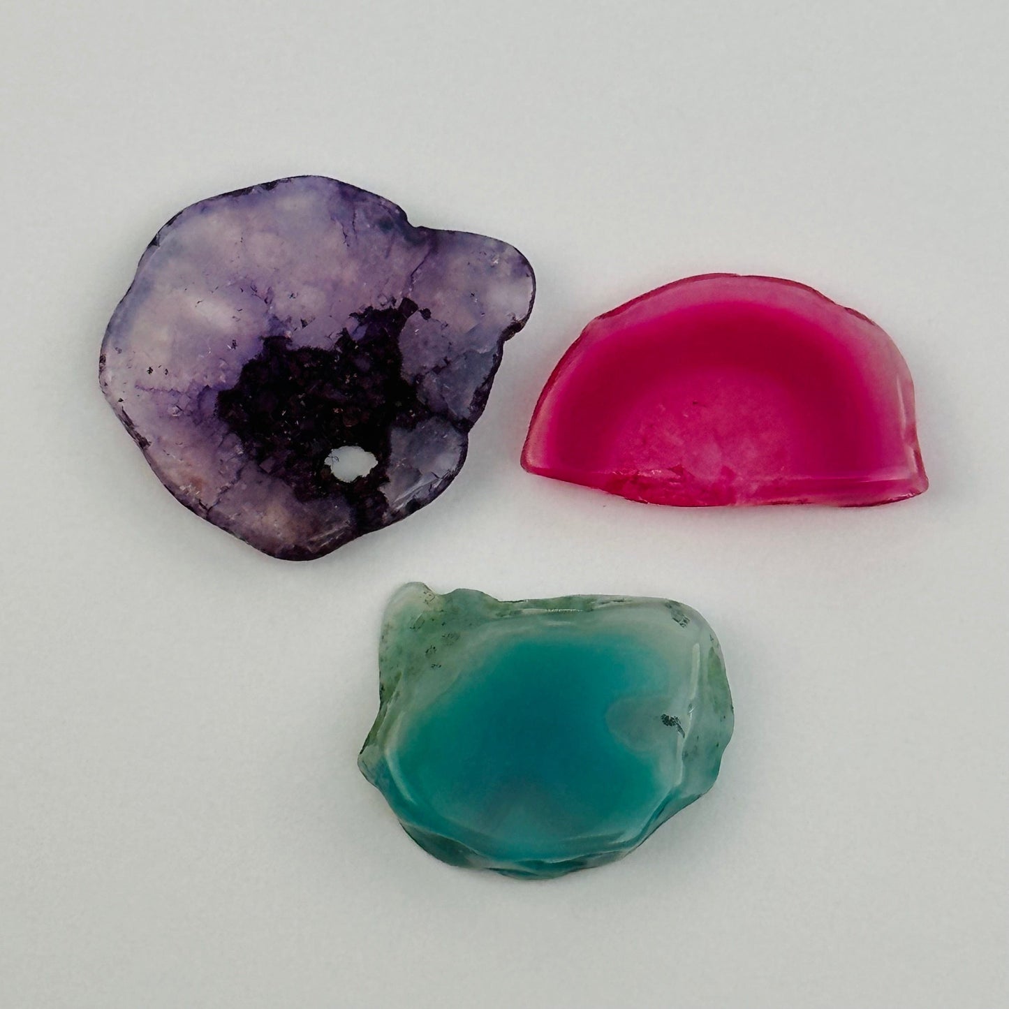 Dyed Agate Druzy Cabochon - Extra Quality Crystal Cabochon