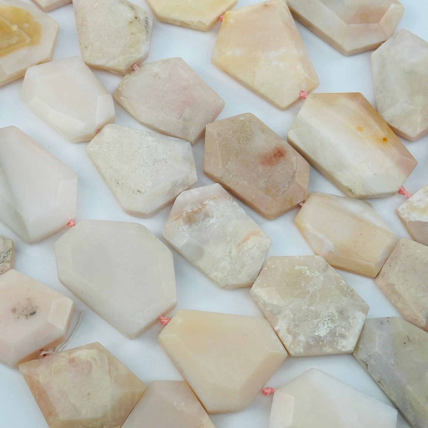 close up of the details on these beads 