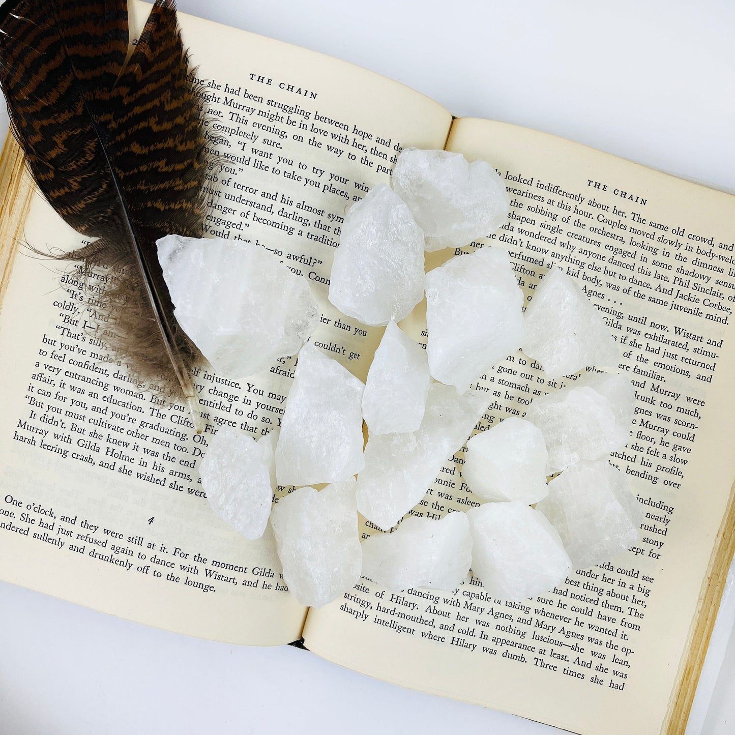 Crystal Quartz Rough Stones 1 lb bag Wholesale Bulk Crystals