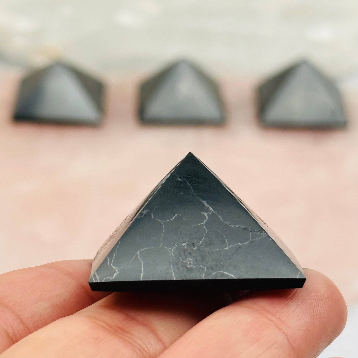 close up of the details on this pyramid 