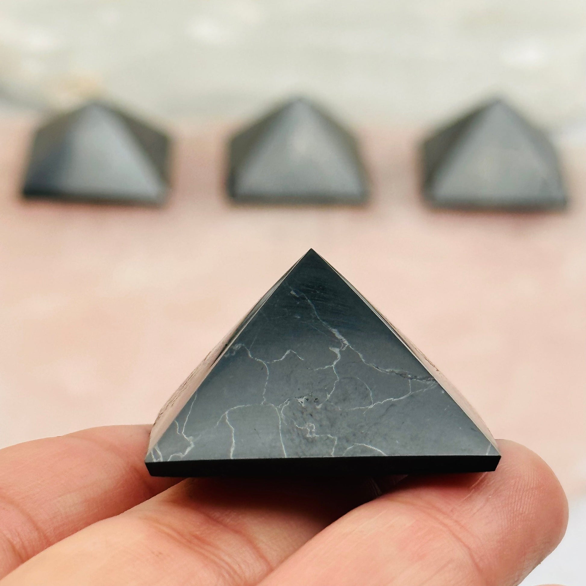 close up of the details on this pyramid 
