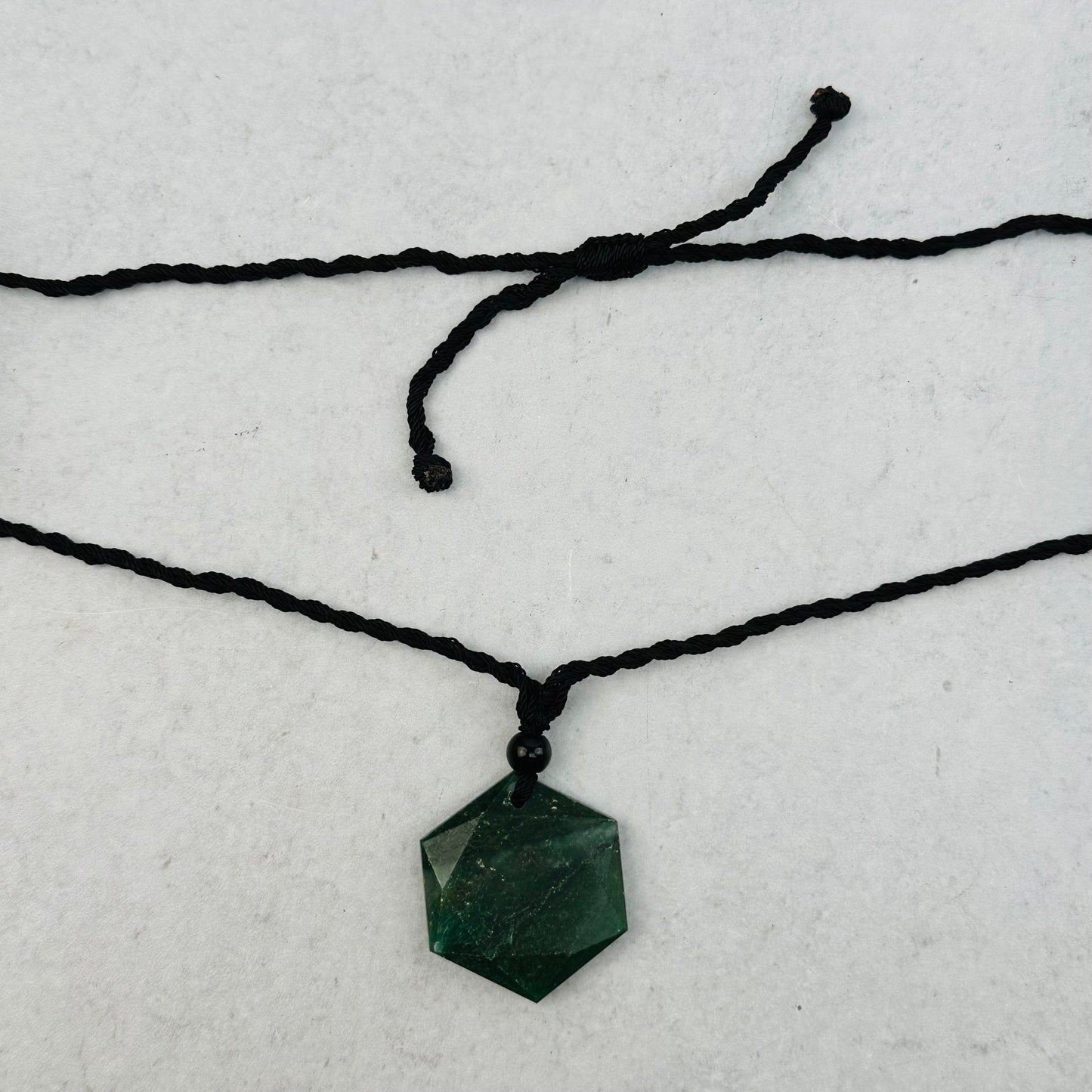 necklace comes with an adjustable cord 
