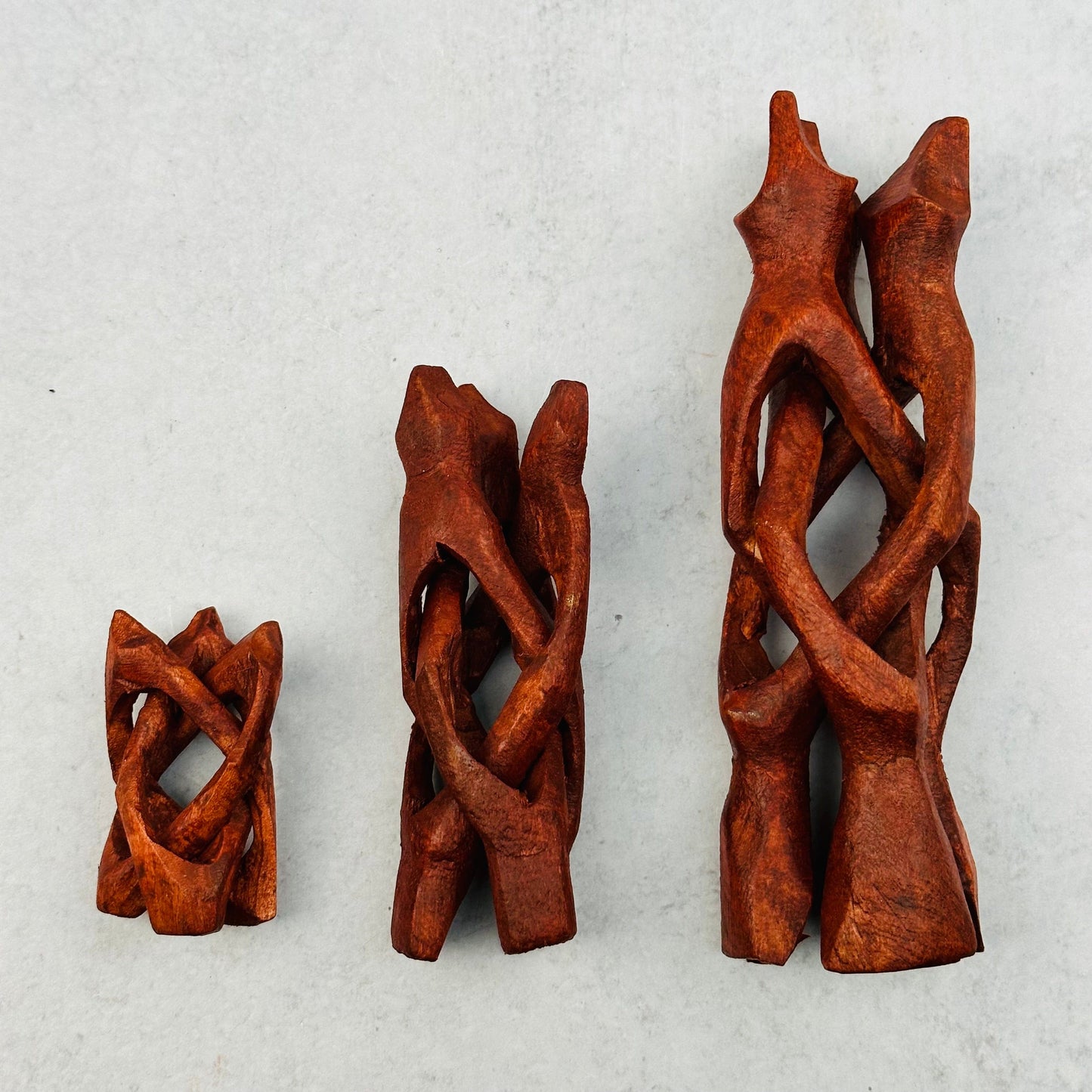Wood Cobra Sphere Stand - Sphere Holder - You Choose Size