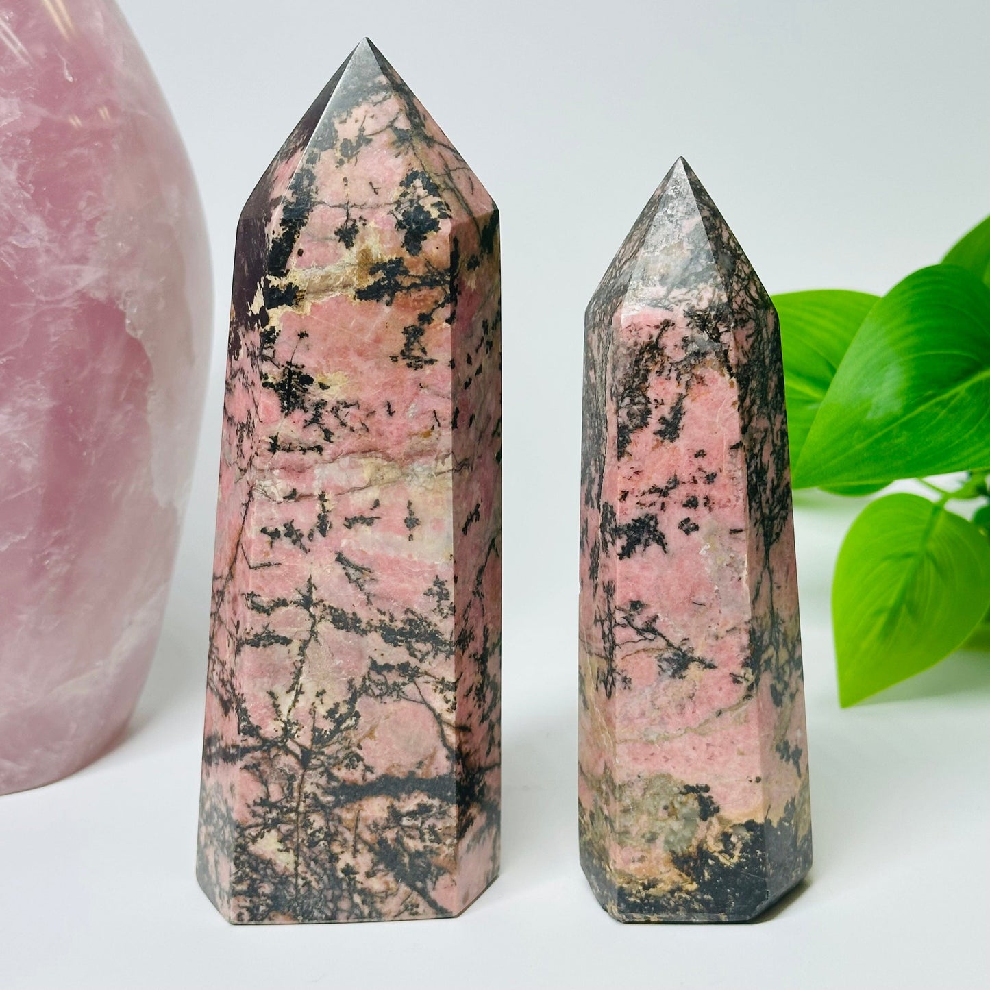 crystal points displayed as home decor