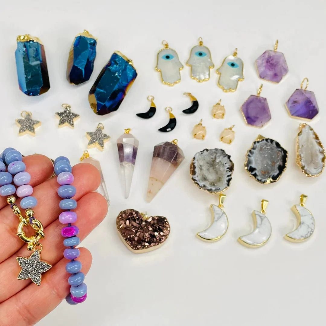 candy charms can be purchased and added to your necklace 