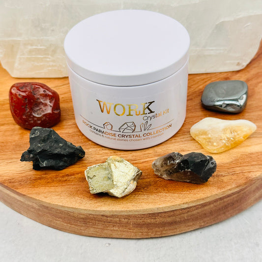 Work Crystal Kit - Set of Stones - Tin Collection
