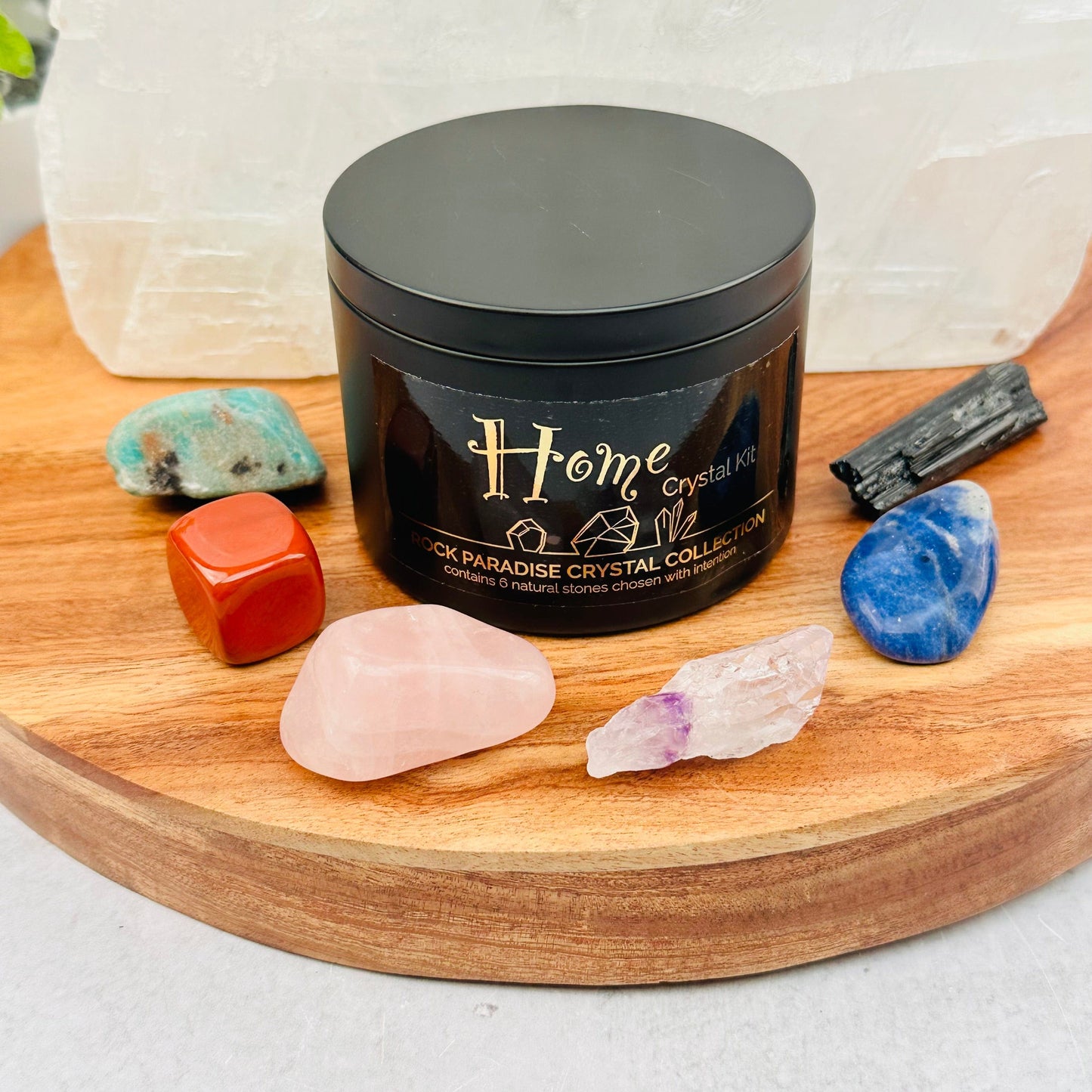 Home Crystal Kit - Set of Stones - Tin Collection