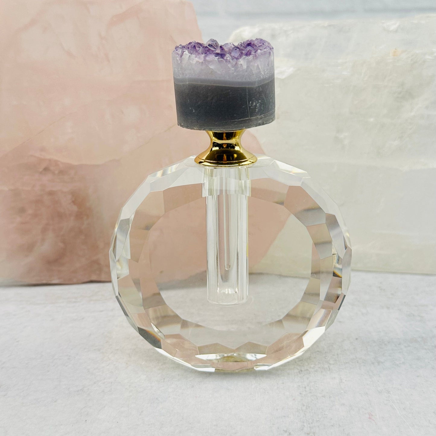 perfume bottle displayed as home decor 