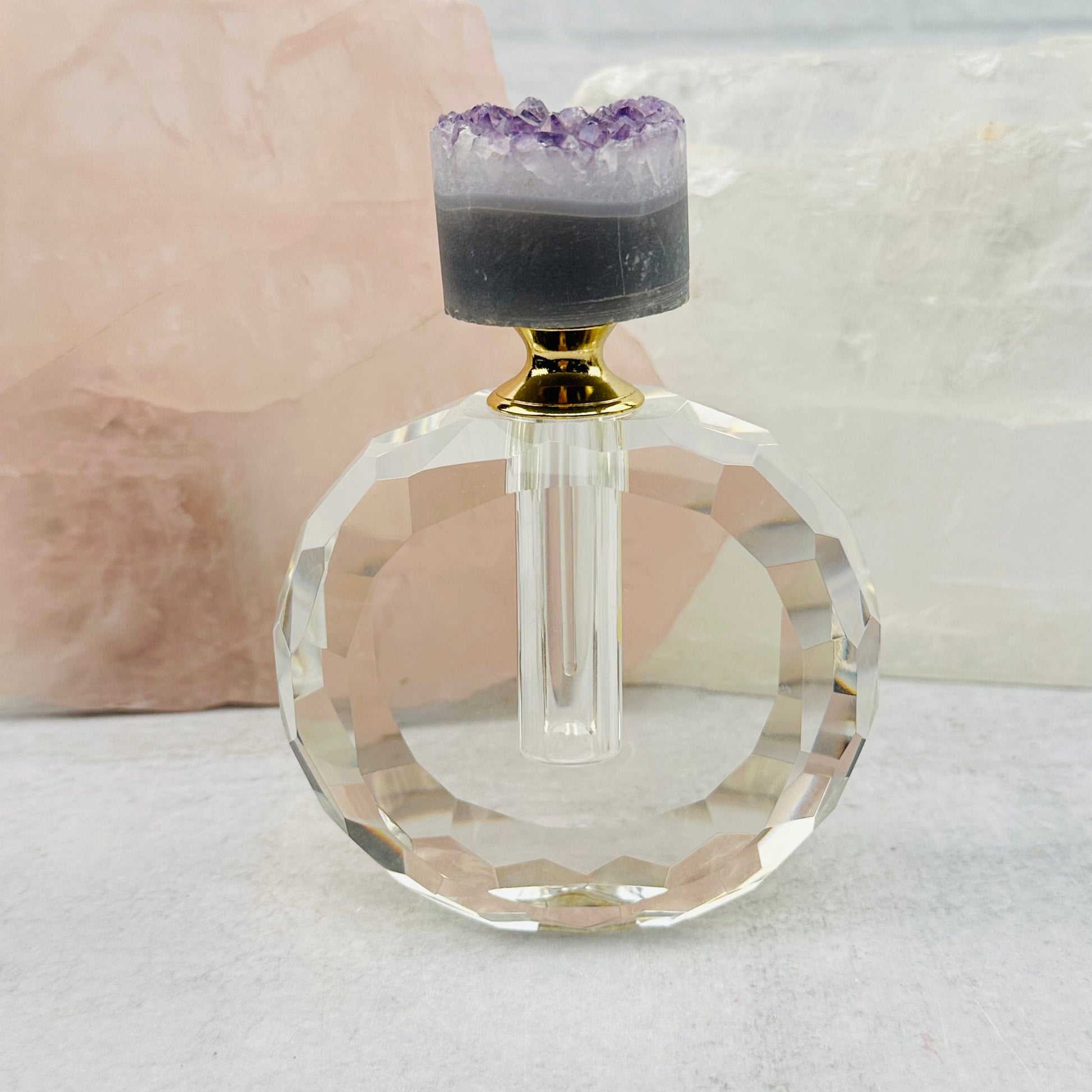 perfume bottle displayed as home decor 