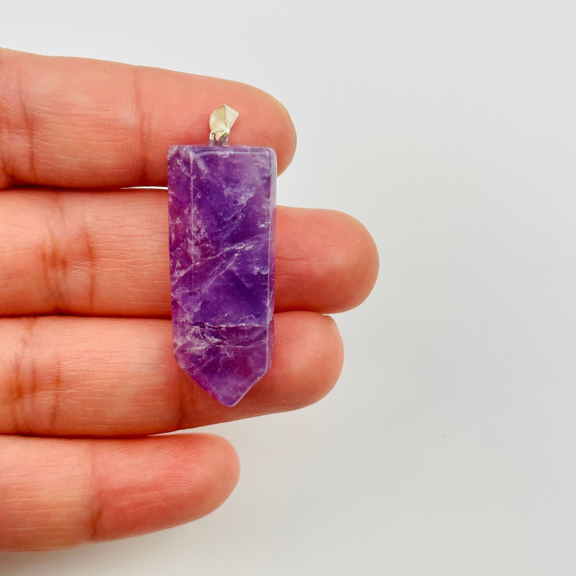 pendant in hand for size reference 