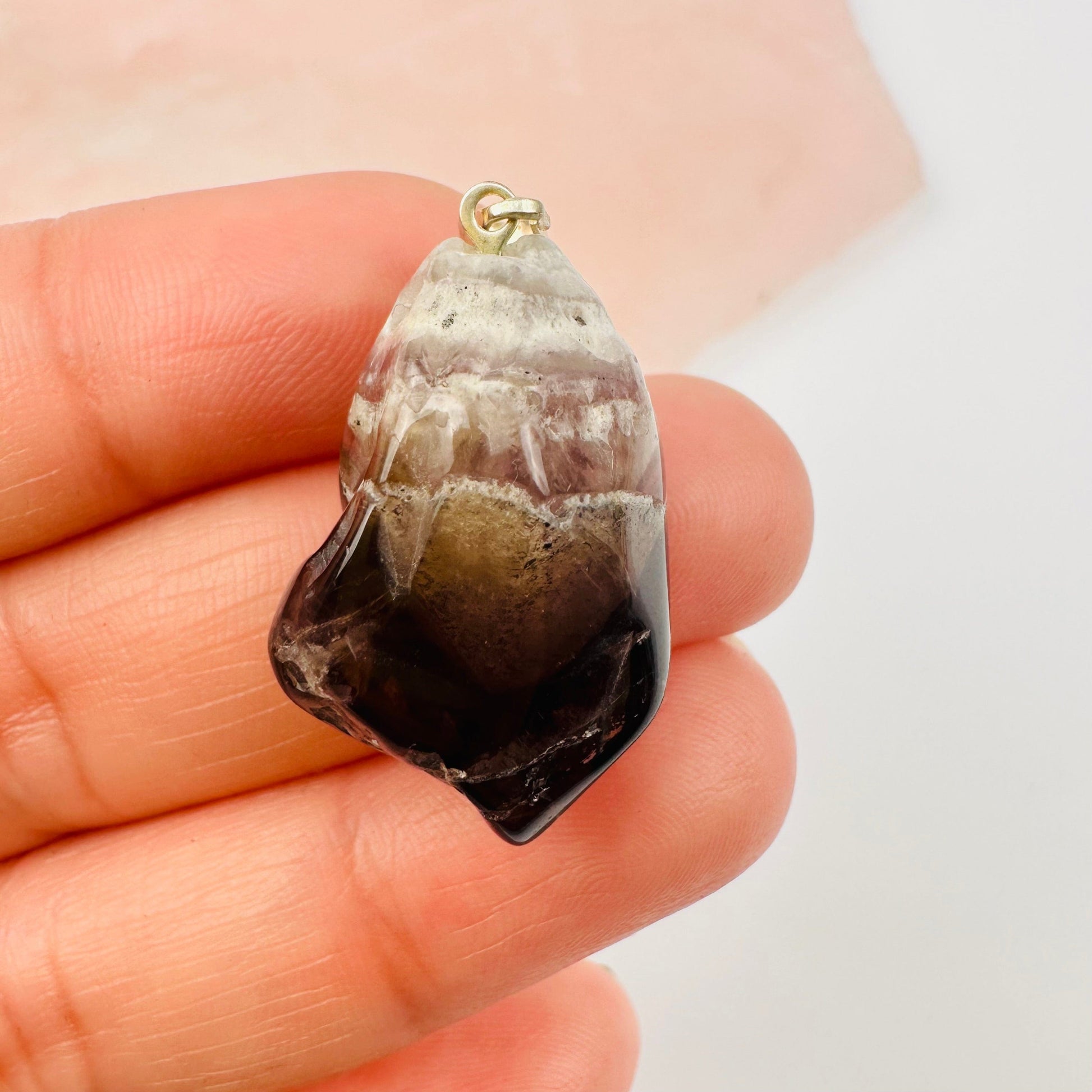 pendant in hand for size reference 