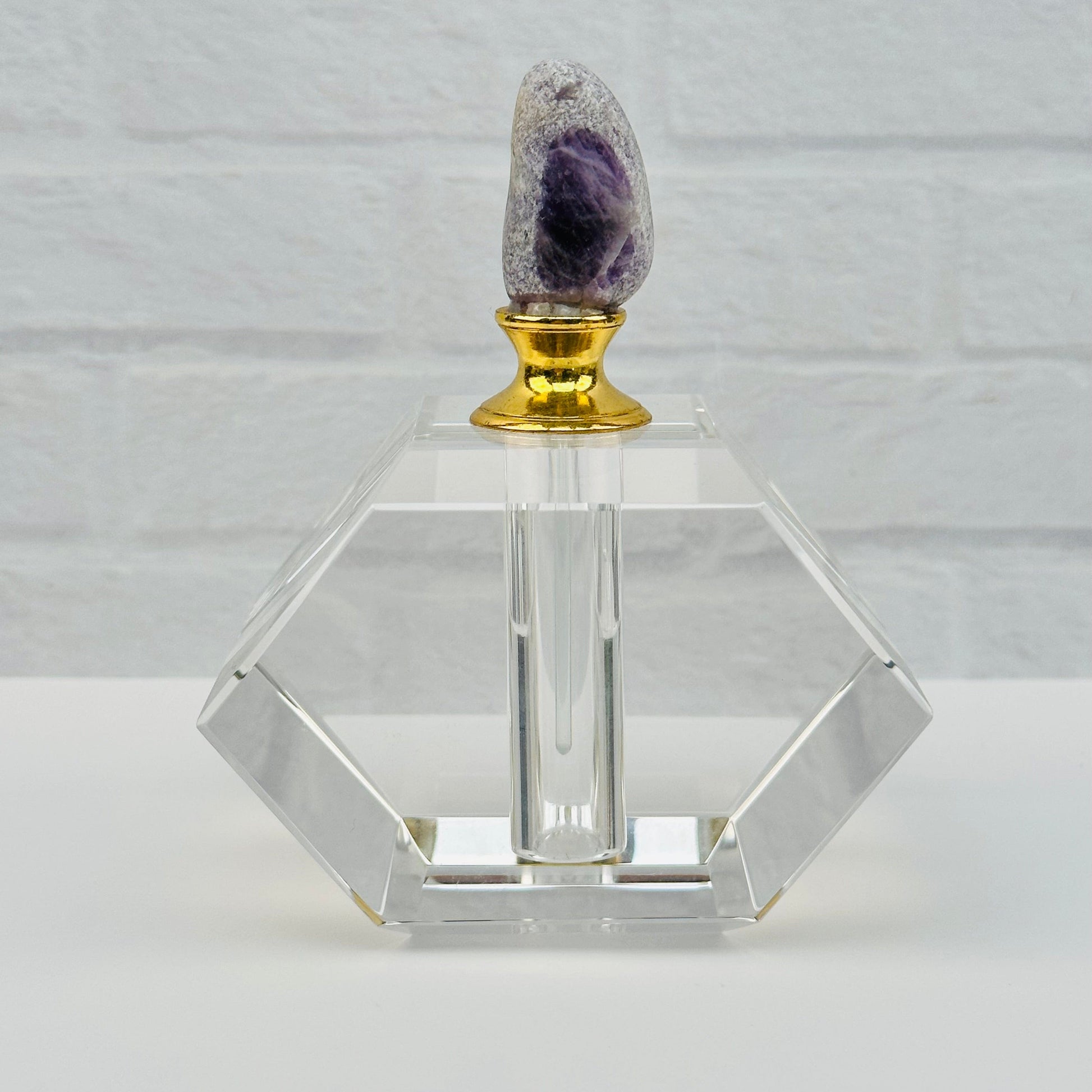 perfume bottle displayed as home decor 