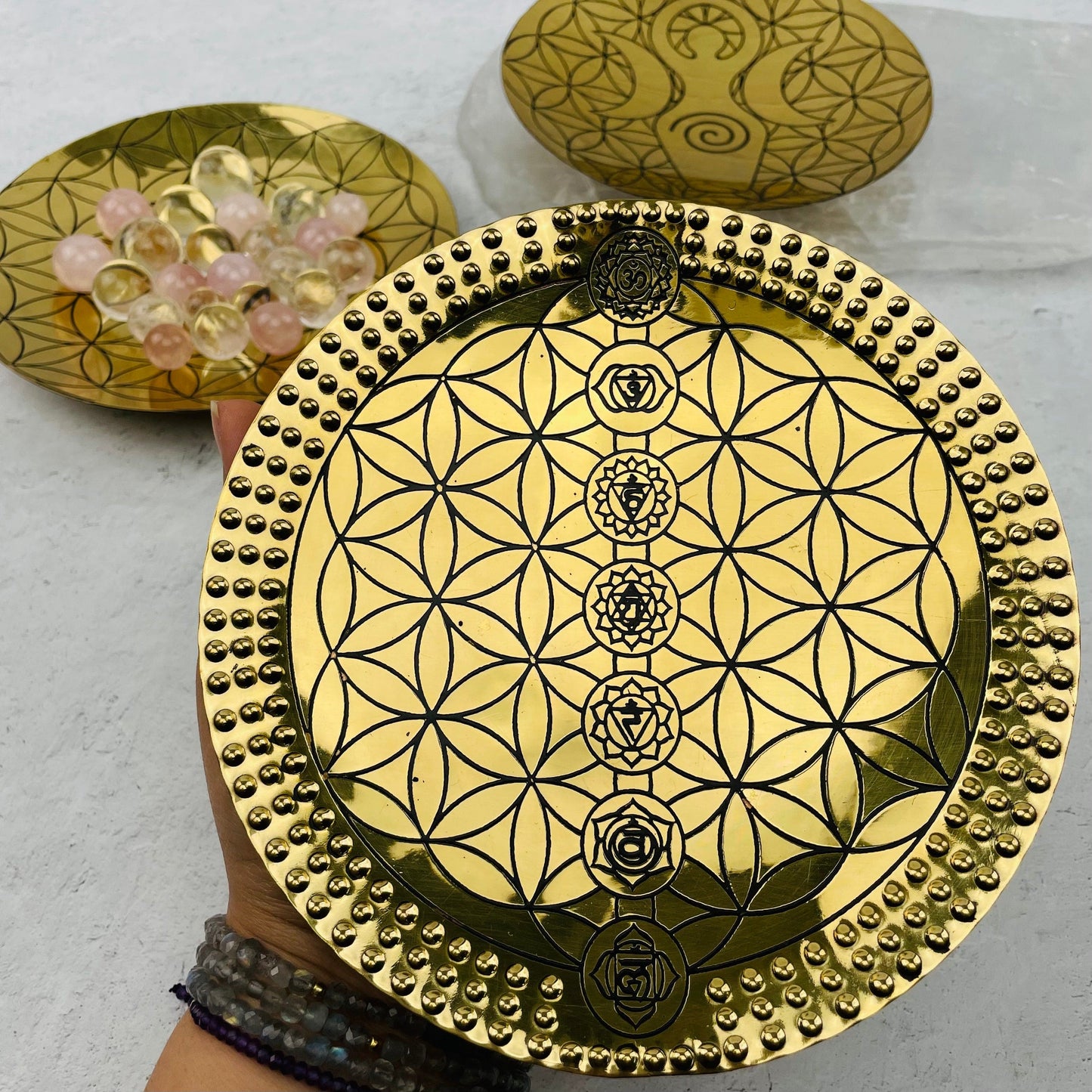 Brass Tray - YOU CHOOSE DESIGN