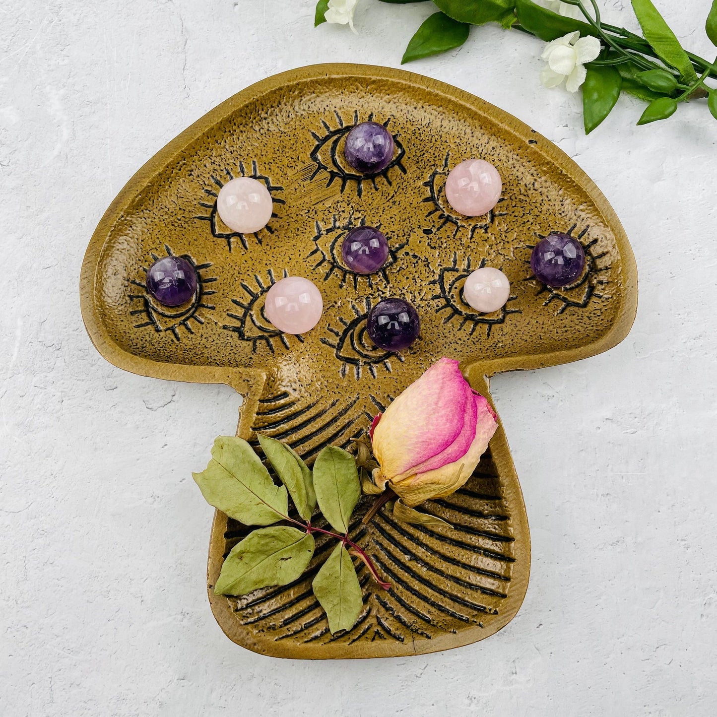 tray displayed as home decor 