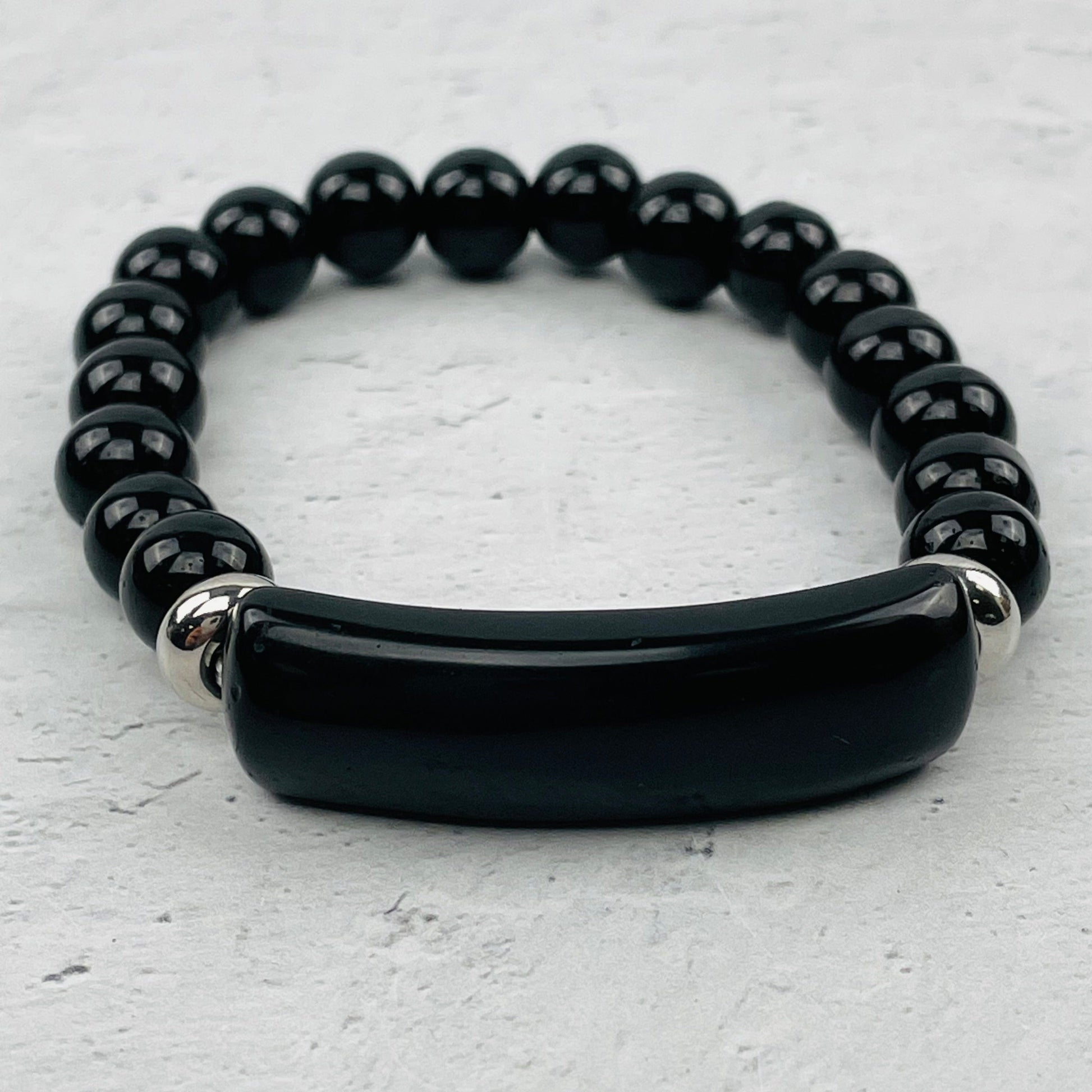 bracelets come with a silver spacer 
