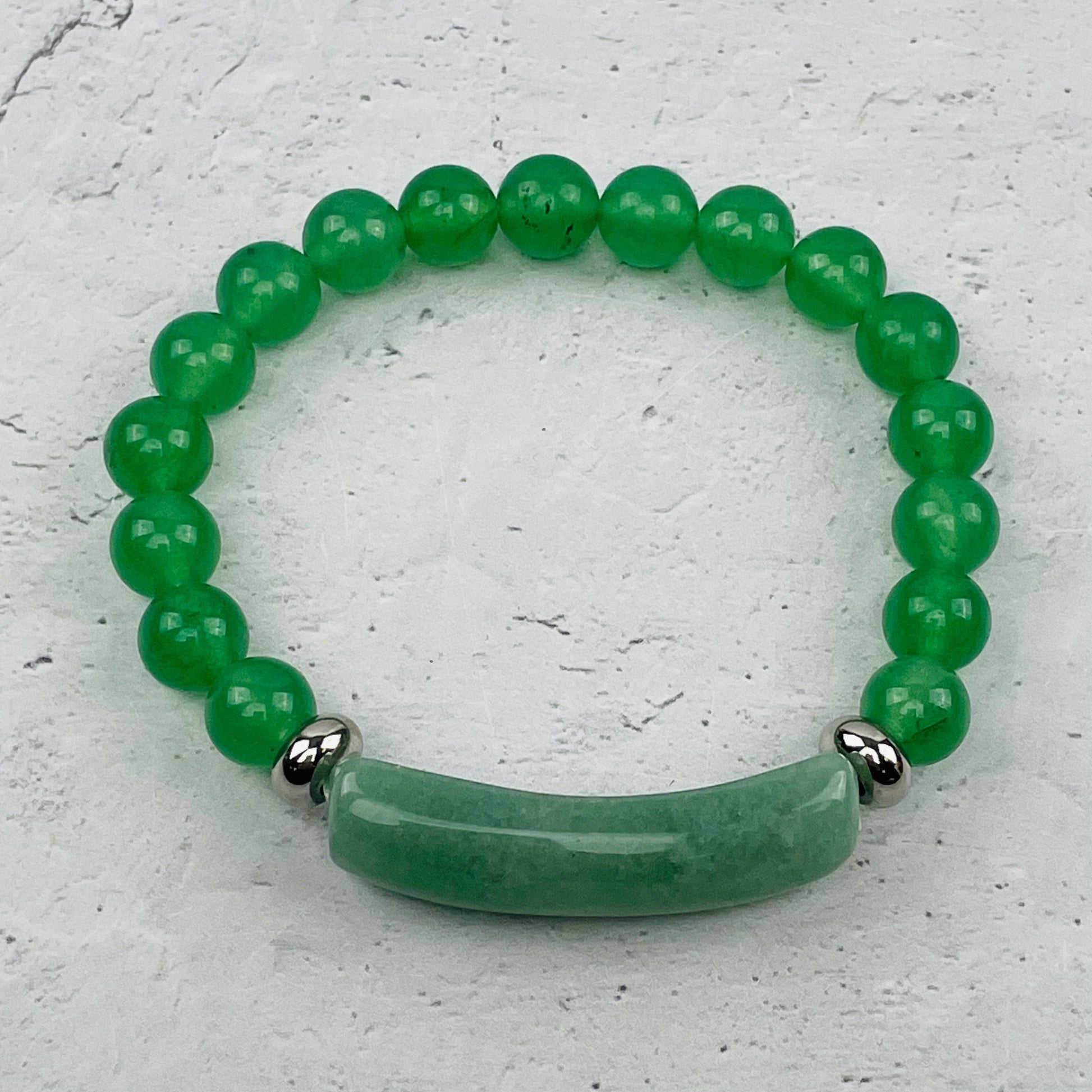 close up of the details on the bracelets  