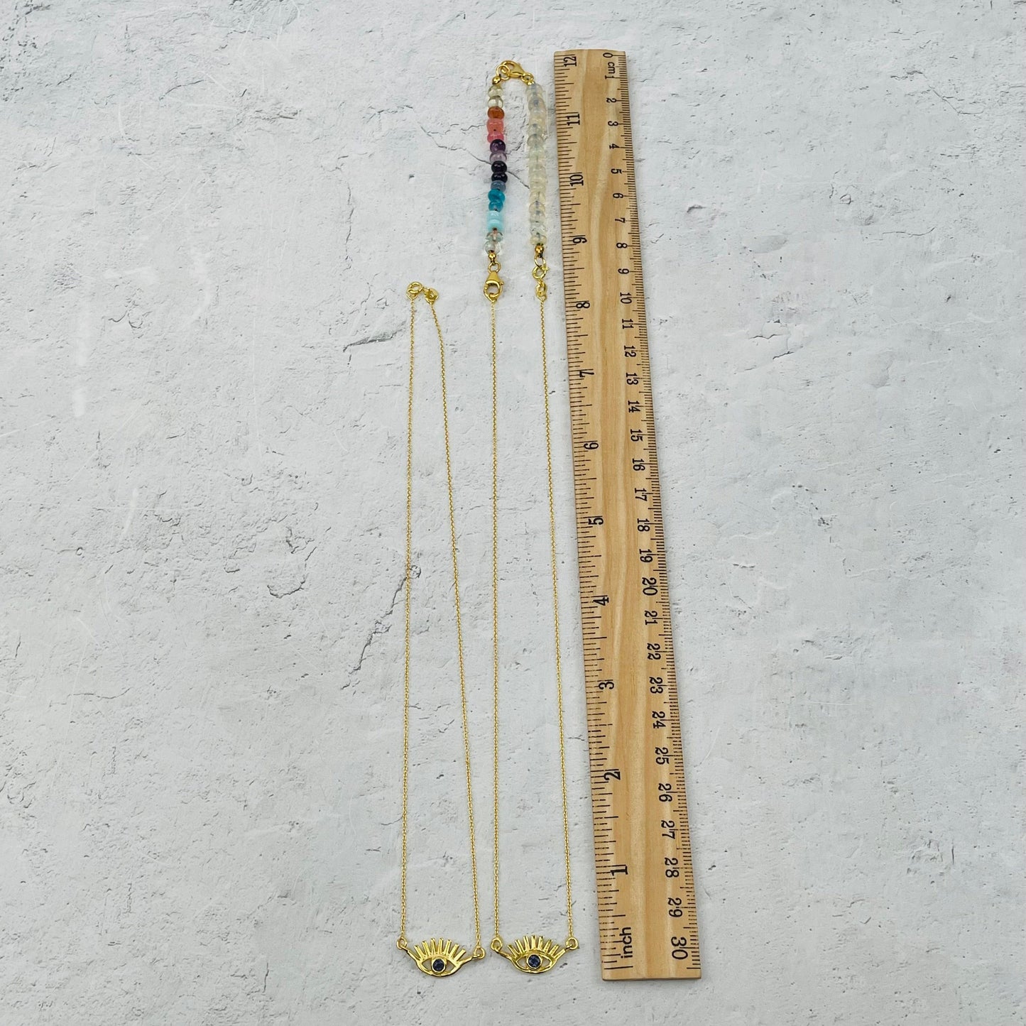 example of a necklace with the extender on 