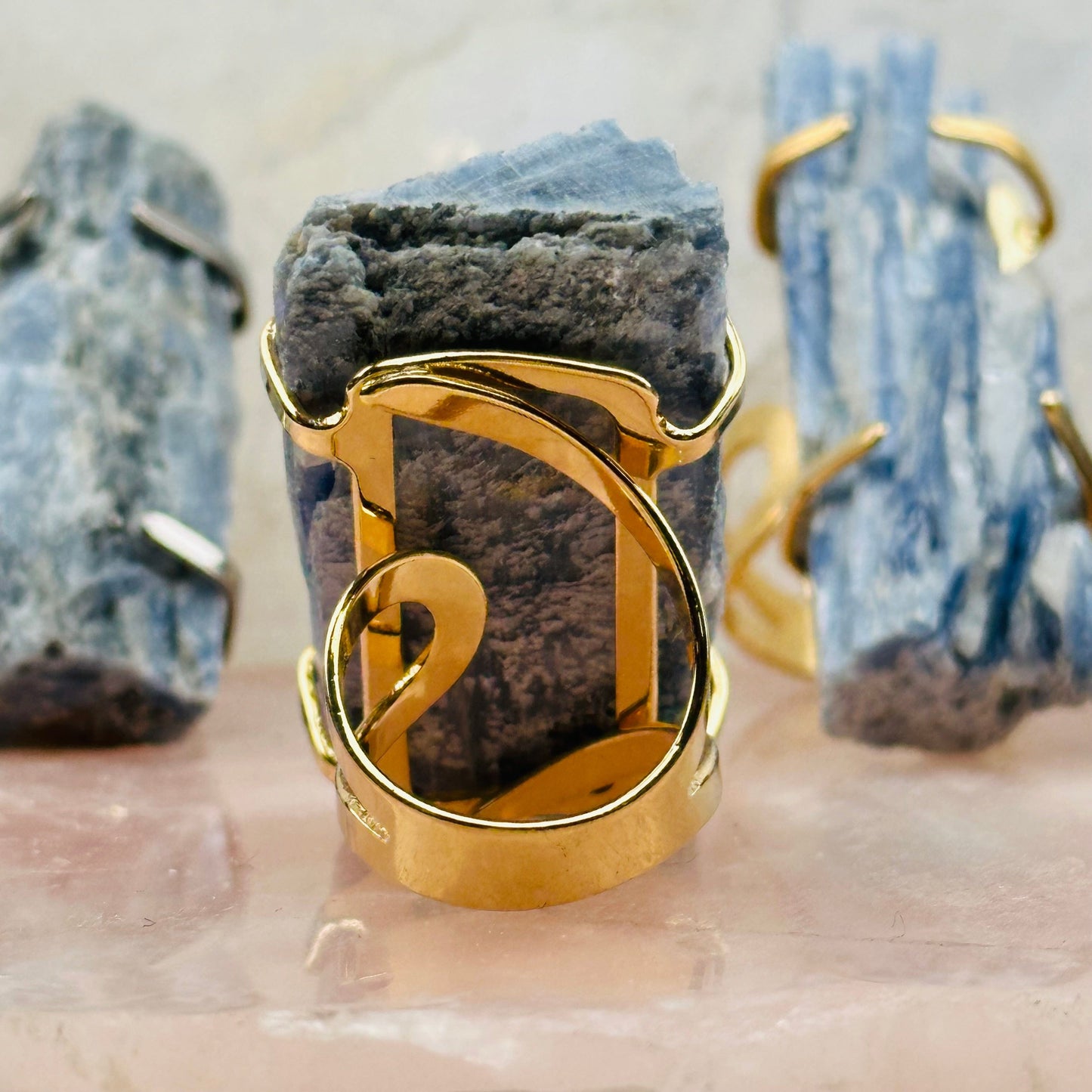close up of the back of the ring 