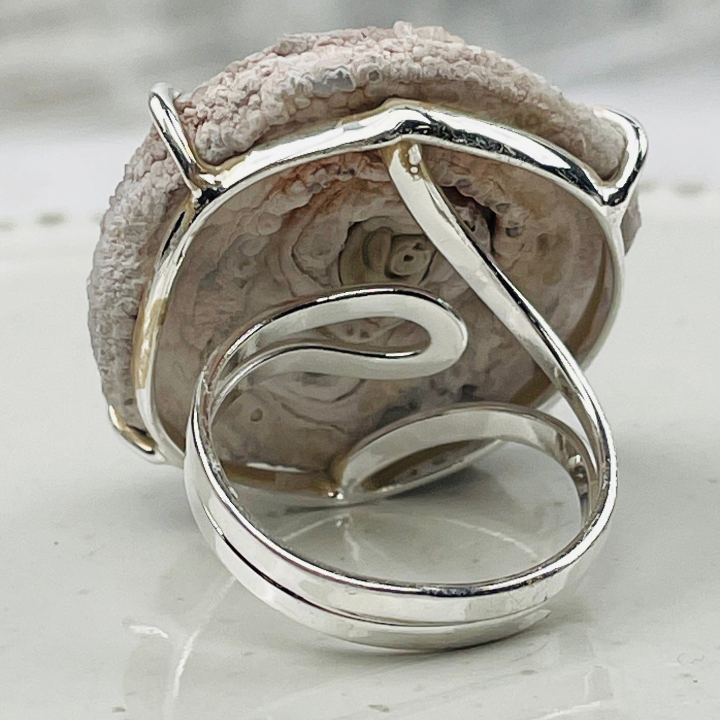 back side of the rings