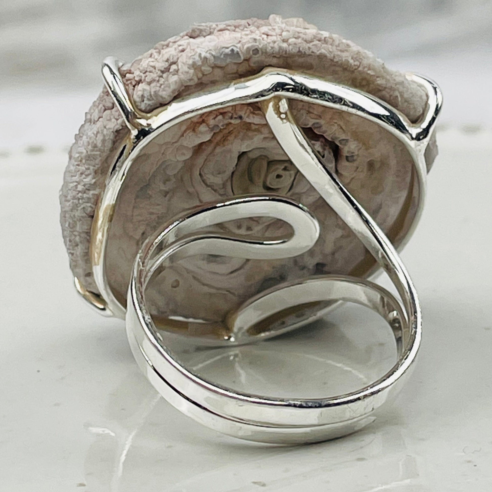 back side of the rings
