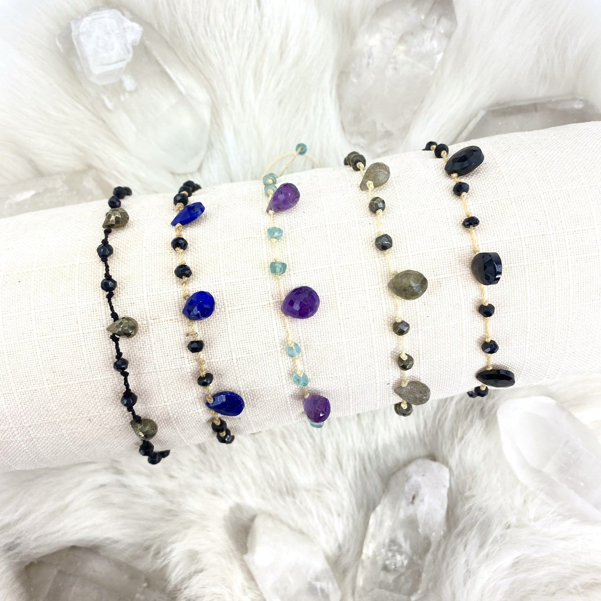 bracelets on a cylinder