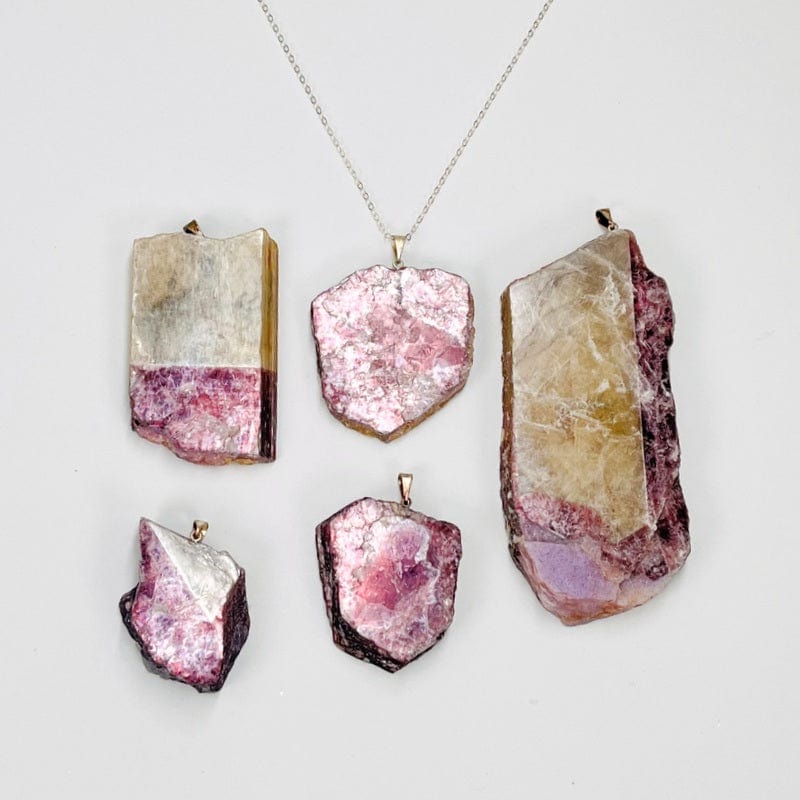 pendant displayed on silver chain