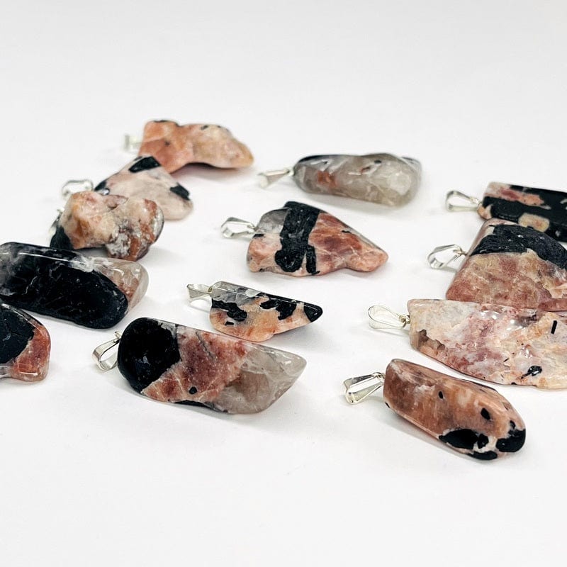 side view of the pendants to show the thickness 