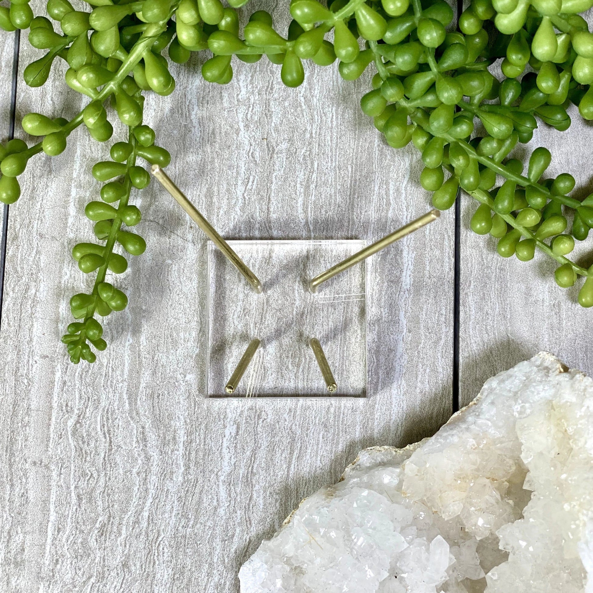 Acrylic Crystal  display stand from above