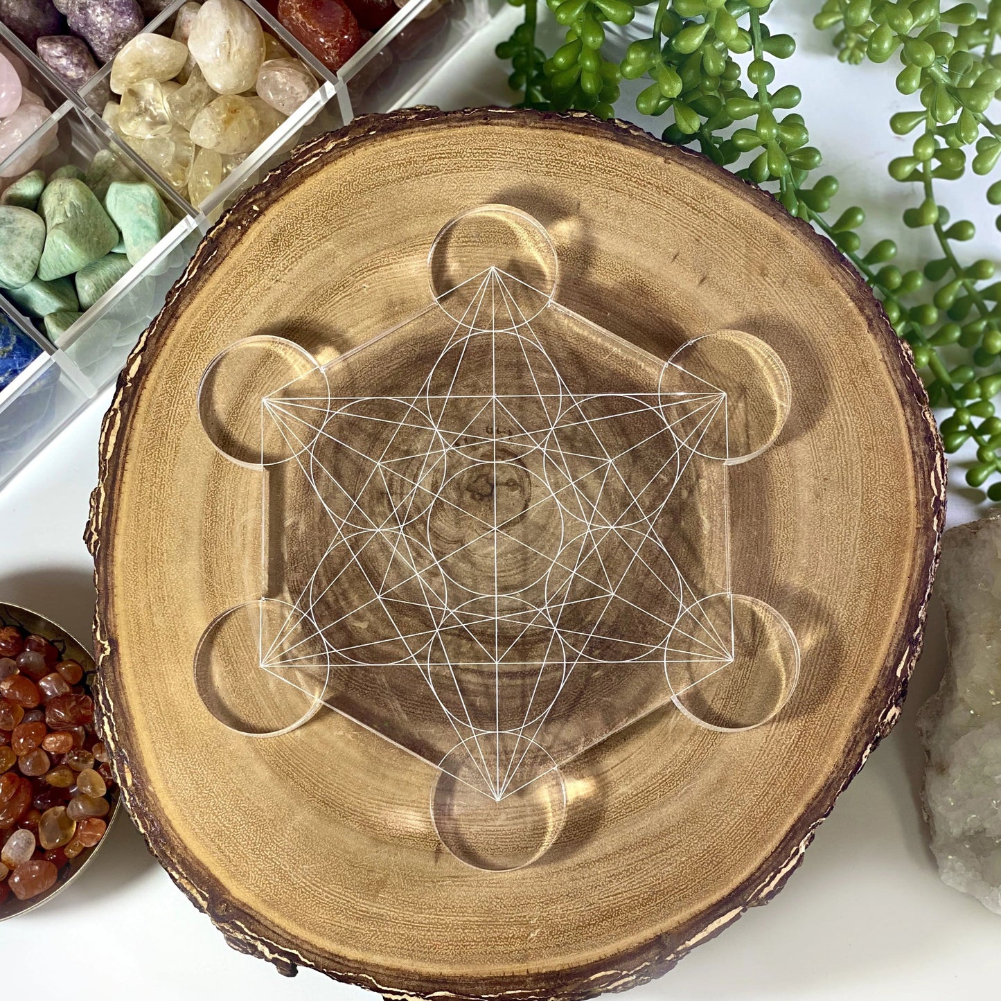 metatron cube made out of acrylic 