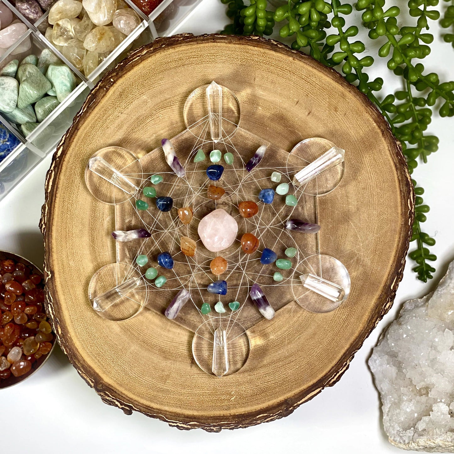 Metatron Cube Acrylic Grid (RK17-13)