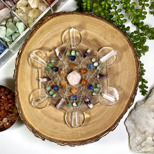 Metatron Cube Acrylic Grid (RK17-13)