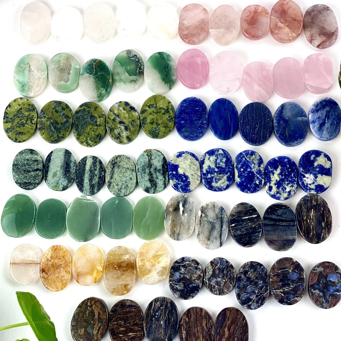 Gemstone Worry Stone in assorted stones