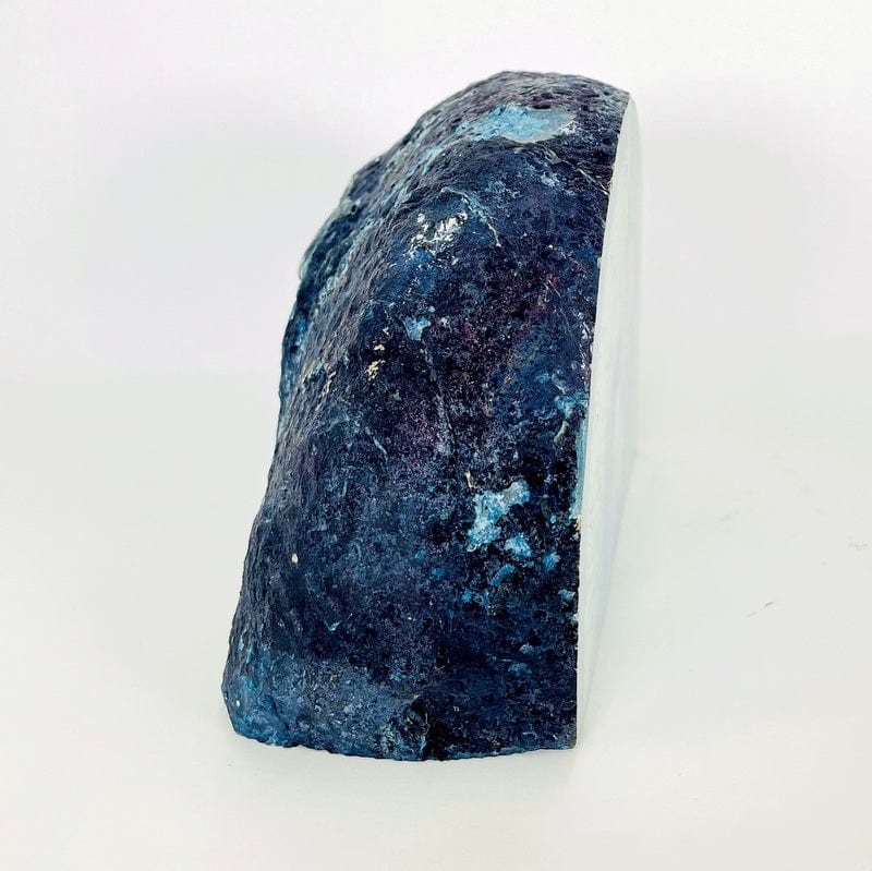 Teal Agate Bookend Pair - 9 to 12 lb - Geode Bookend - Crystal Home Decor